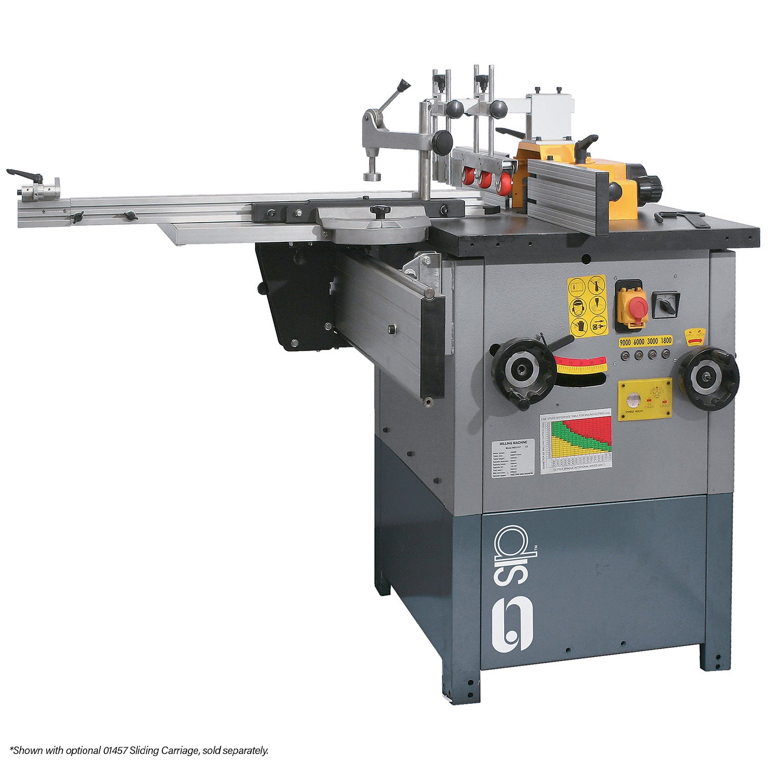 SIP 01456 Four Speed Tilting Spindle Moulder