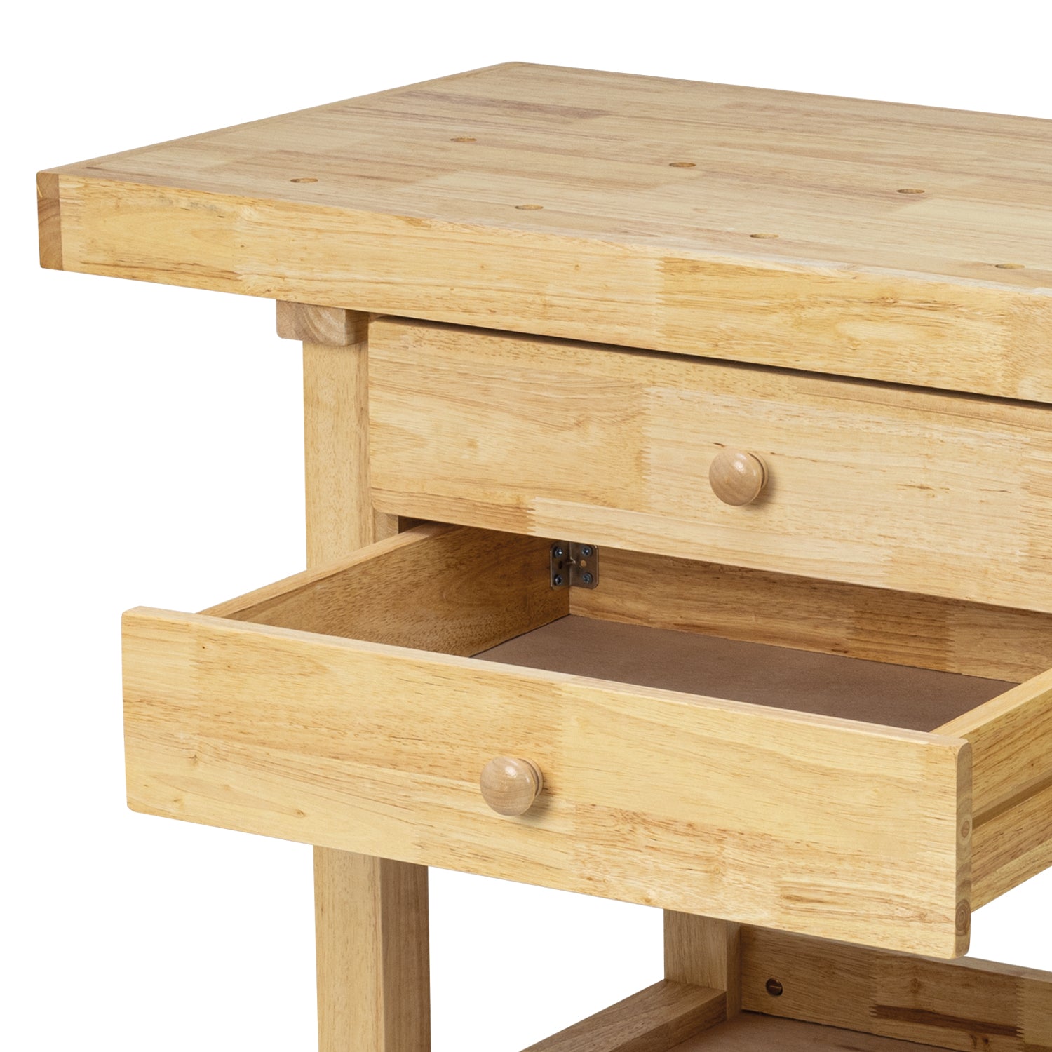 SIP 01460 Professional Hardwood 4-Drawer Workbench