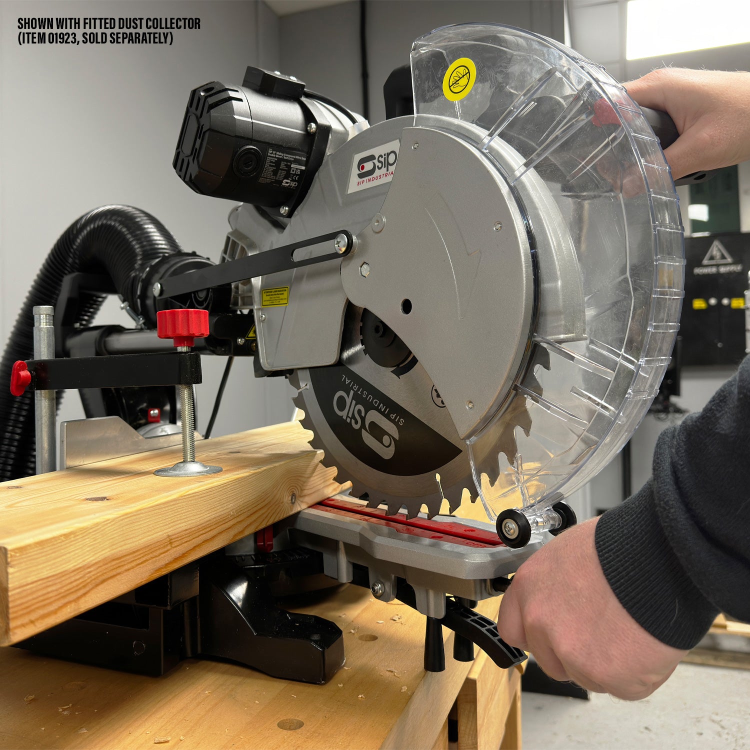 SIP 01505 12" Sliding Compound Mitre Saw with Laser