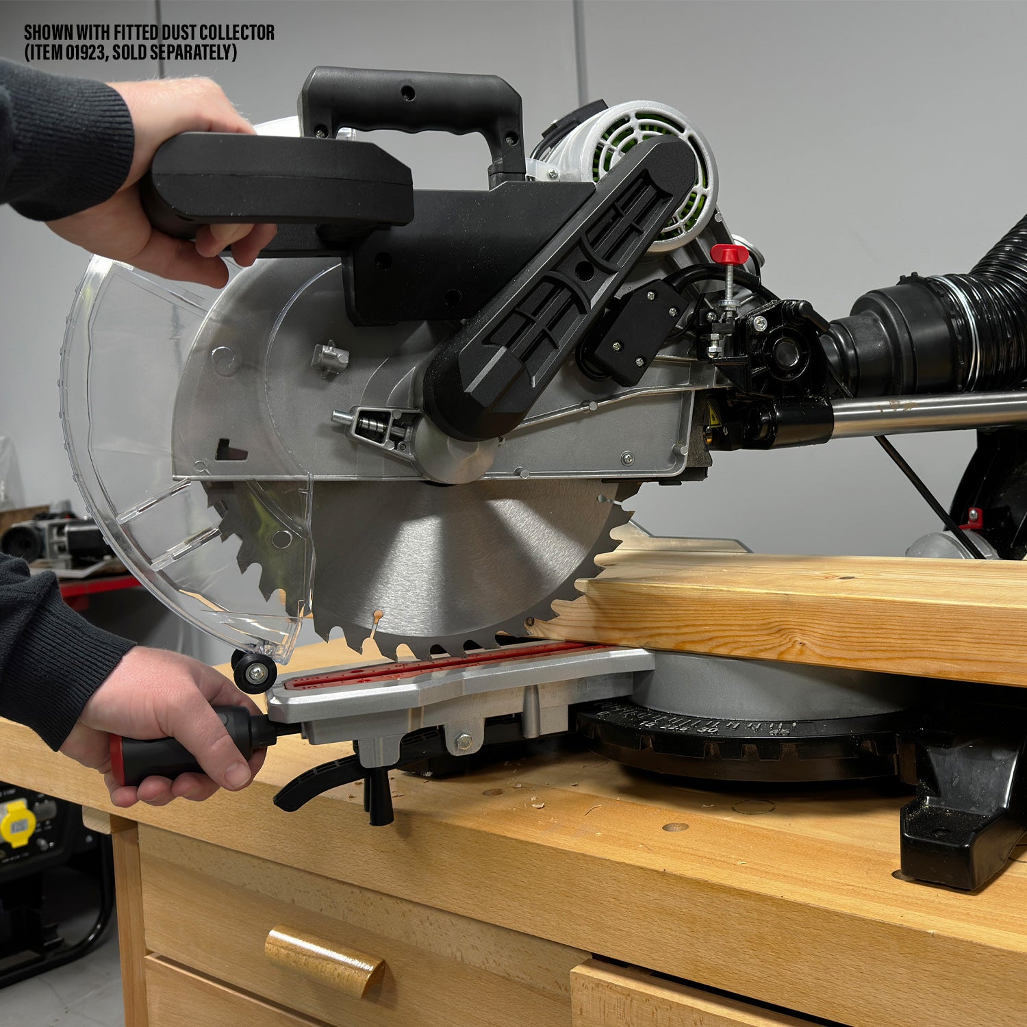 SIP 01505 12" Sliding Compound Mitre Saw with Laser