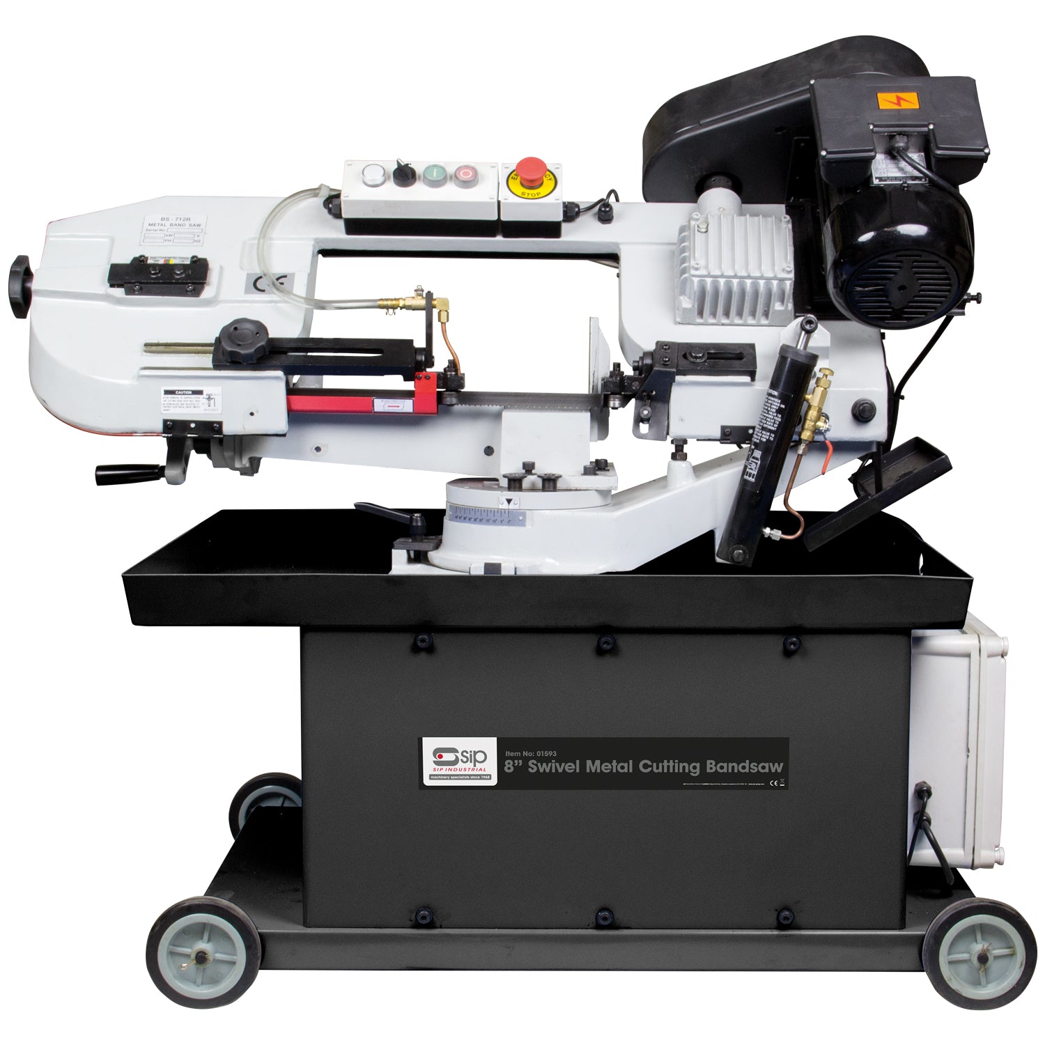 SIP 01593 8" Swivel Metal Cutting Bandsaw