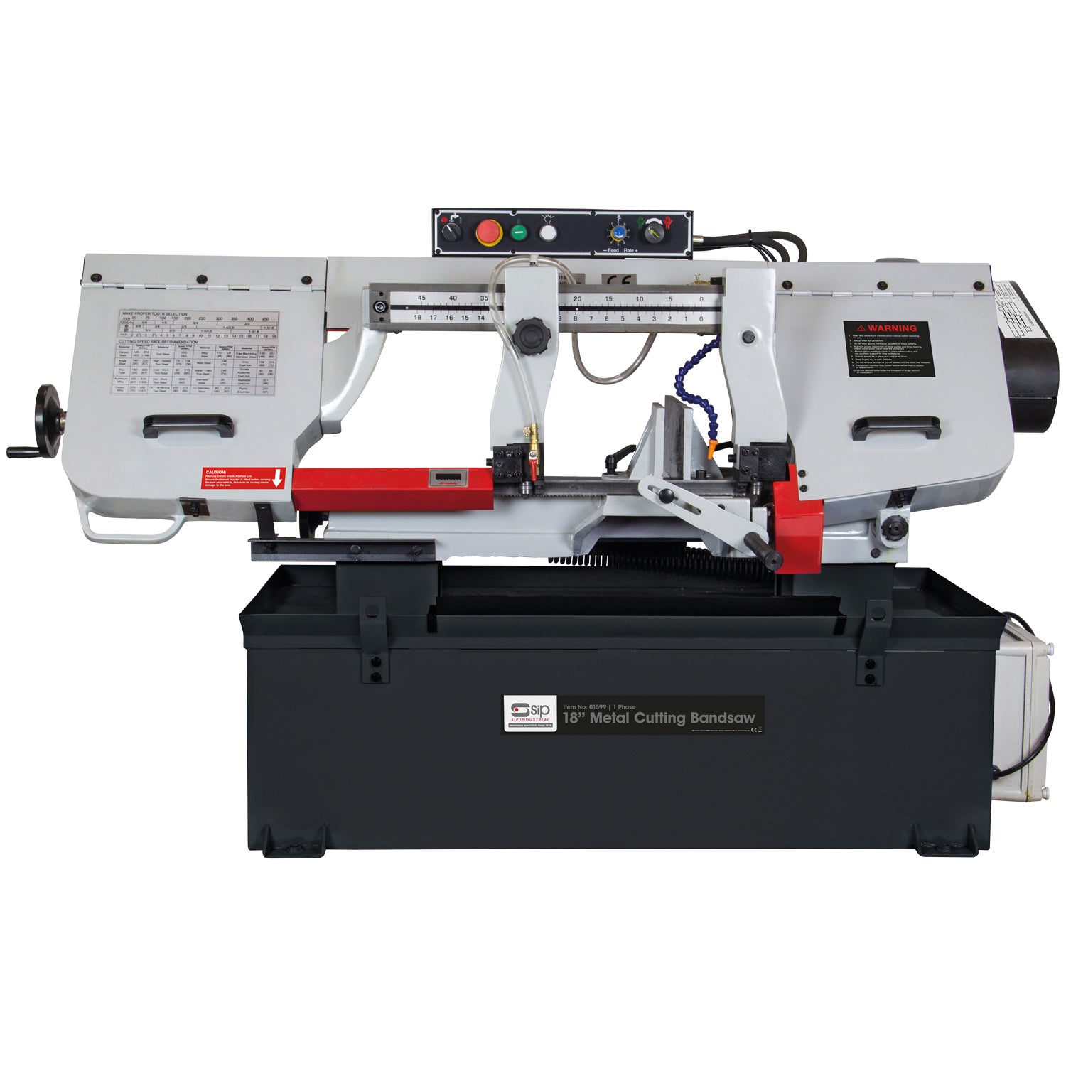 SIP 01599 18" Metal Cutting Bandsaw 230v 1 Phase