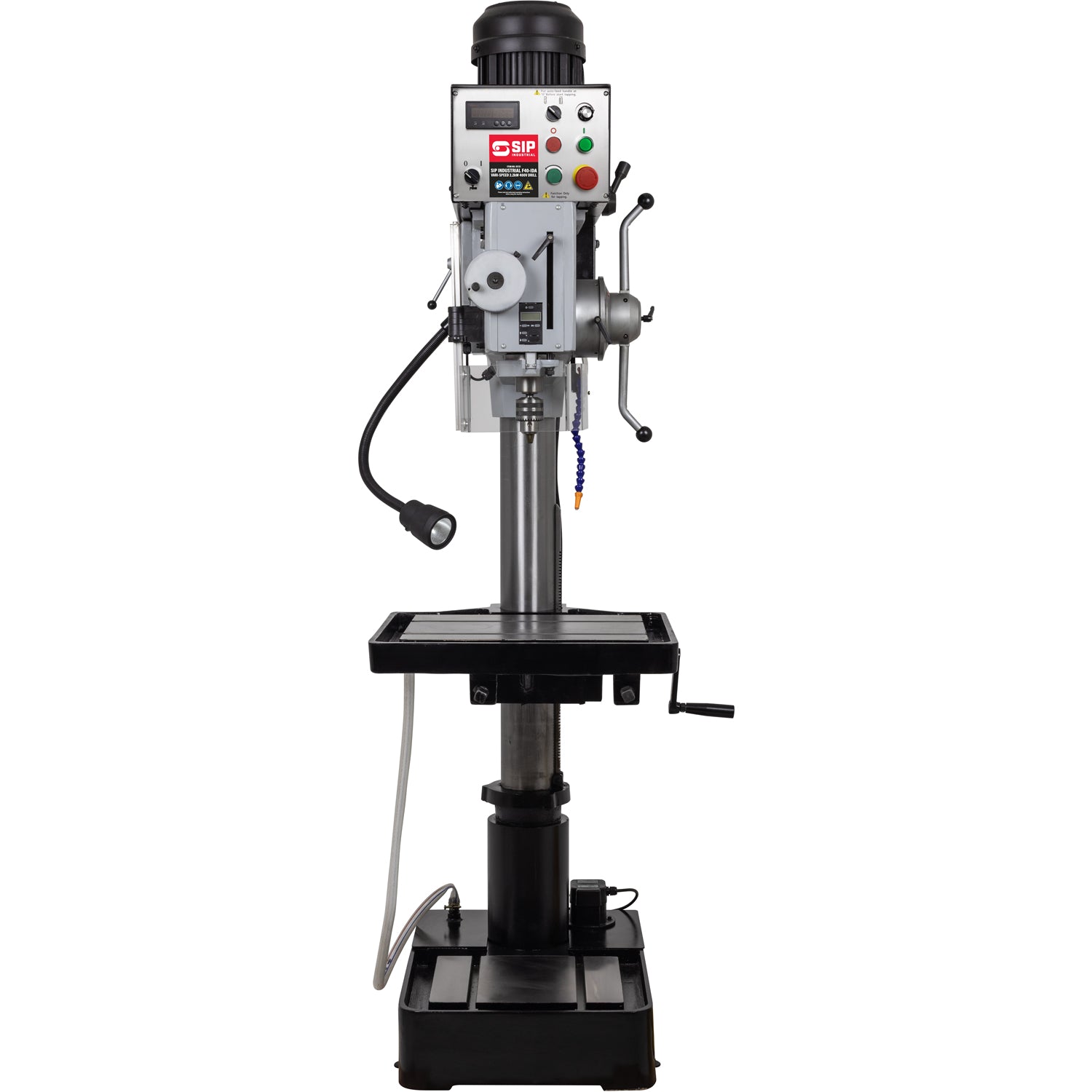 SIP 01721 Industrial F40-IDA Vari-Speed 2.2kW 400v Floor Pillar Drill