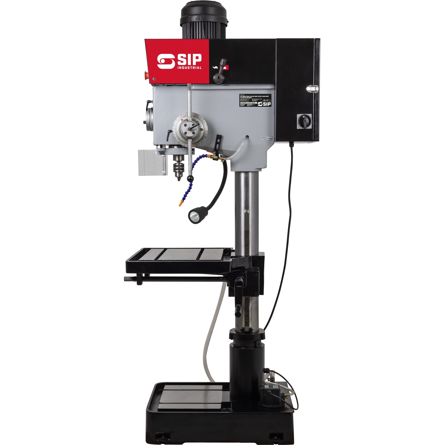 SIP 01721 Industrial F40-IDA Vari-Speed 2.2kW 400v Floor Pillar Drill