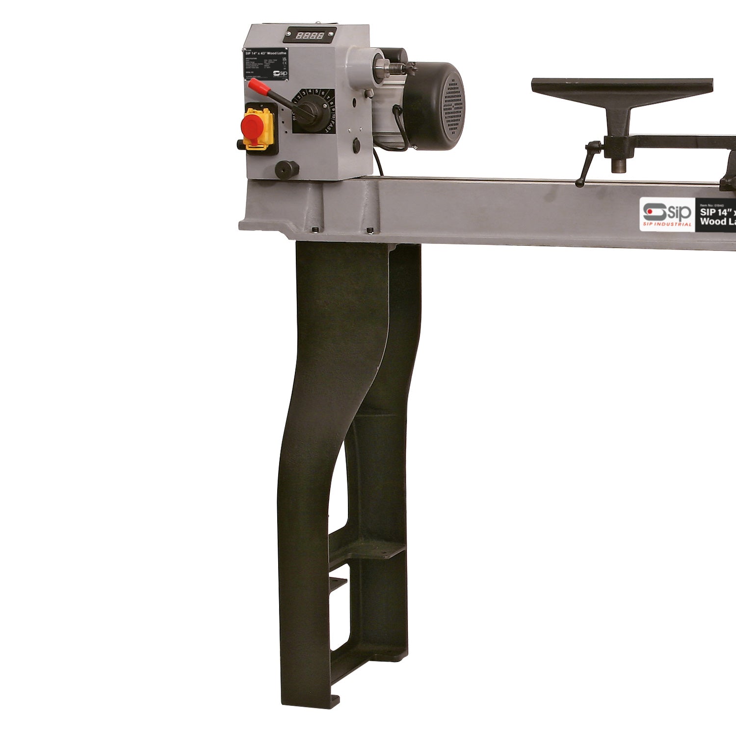 SIP 01940 14" x 43" Professional Variable Speed Wood Lathe