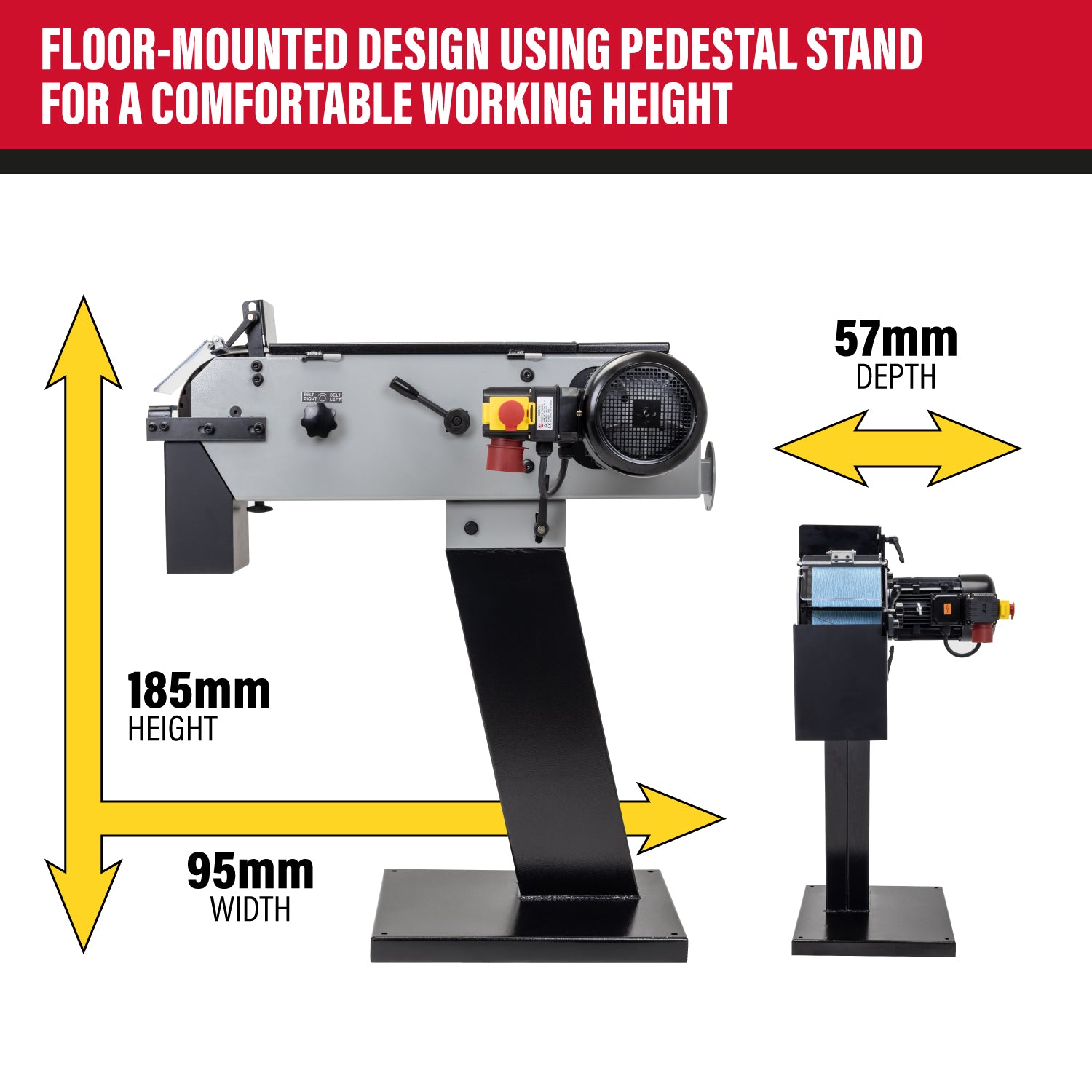 SIP 01949 6" Heavy Duty Belt Linisher