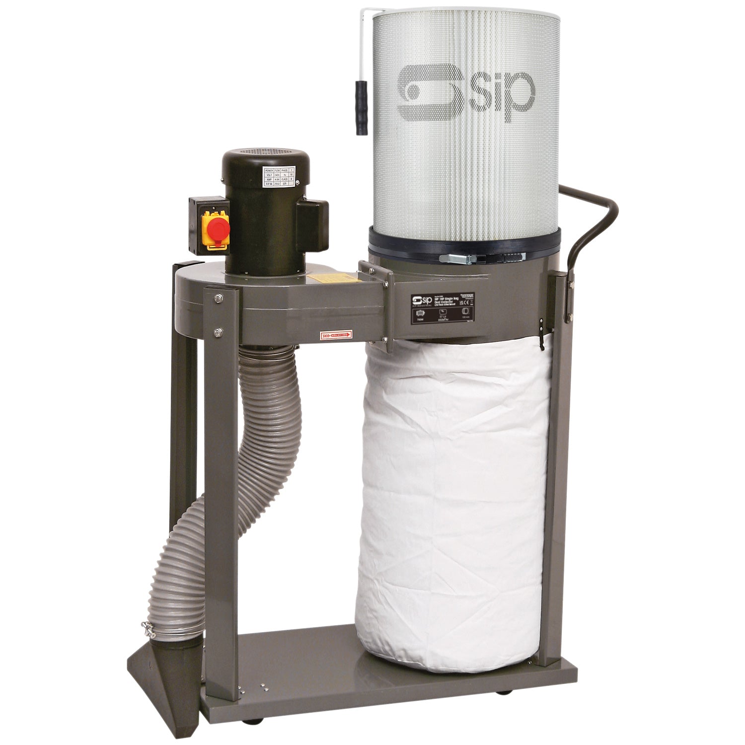 SIP 01990 1HP Single Cartridge Dust Collector Package