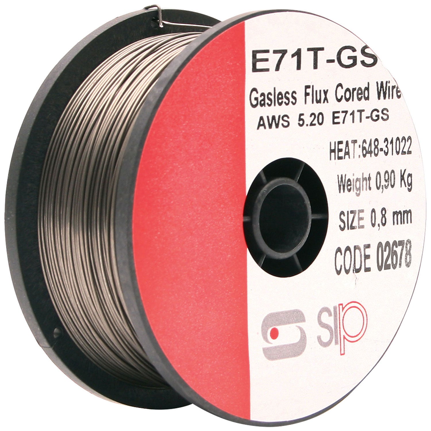 SIP 02678 Flux-Cored Wire (0.8mm) - 0.90kg