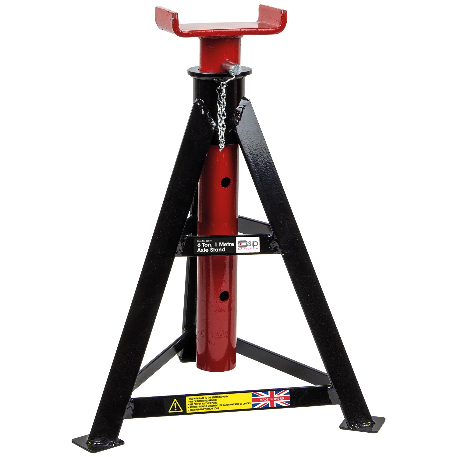 SIP 03635 6 Ton 1m Tall Axle Stands
