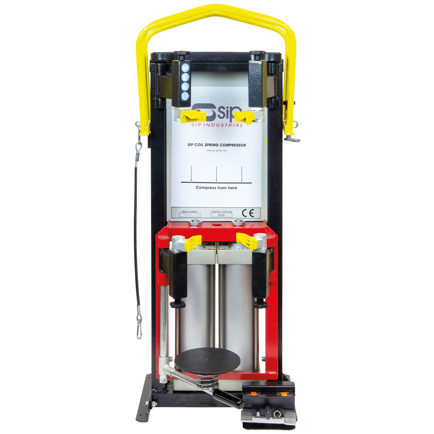 SIP 03661 Heavy-Duty Pneumatic Spring Compressor