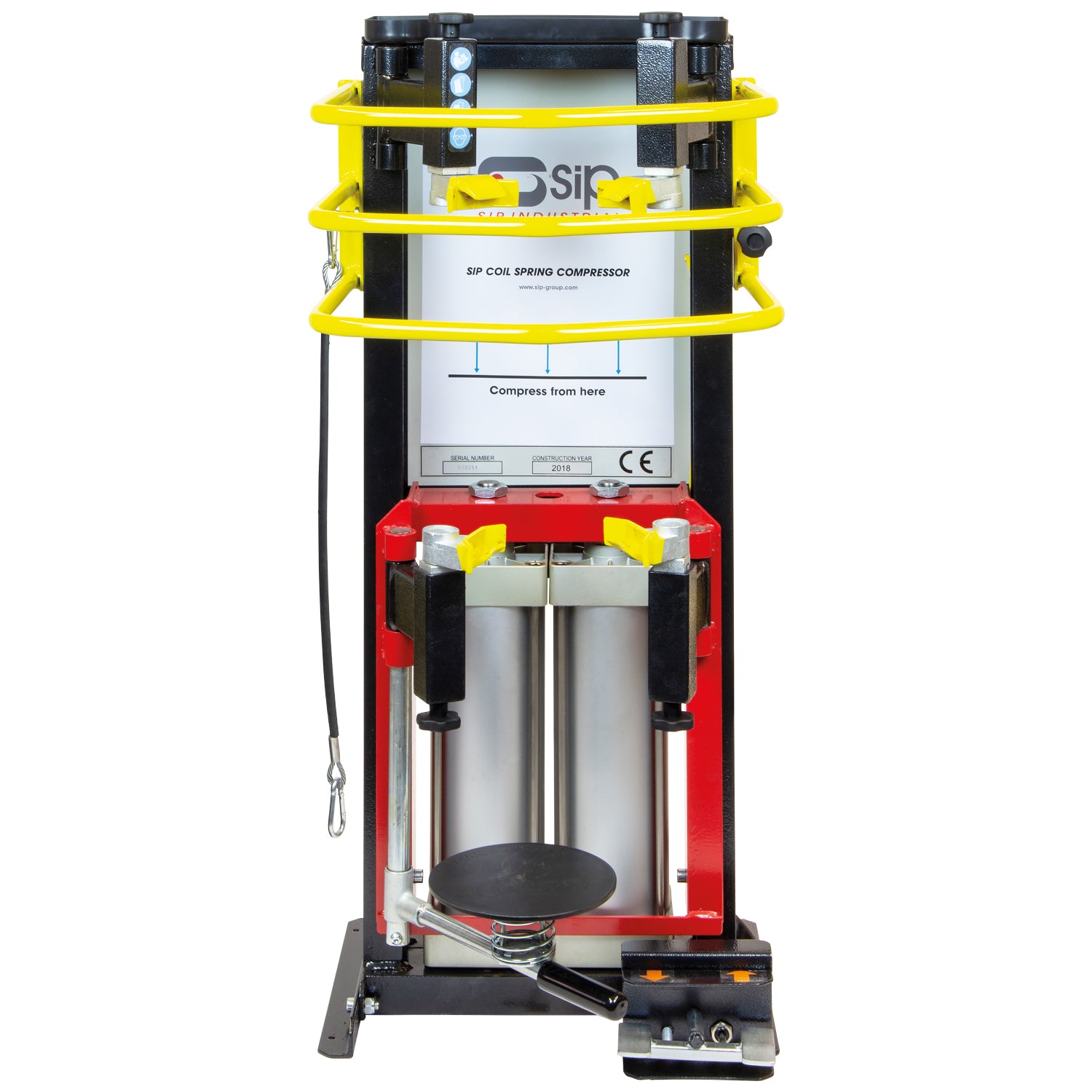 SIP 03661 Heavy-Duty Pneumatic Spring Compressor