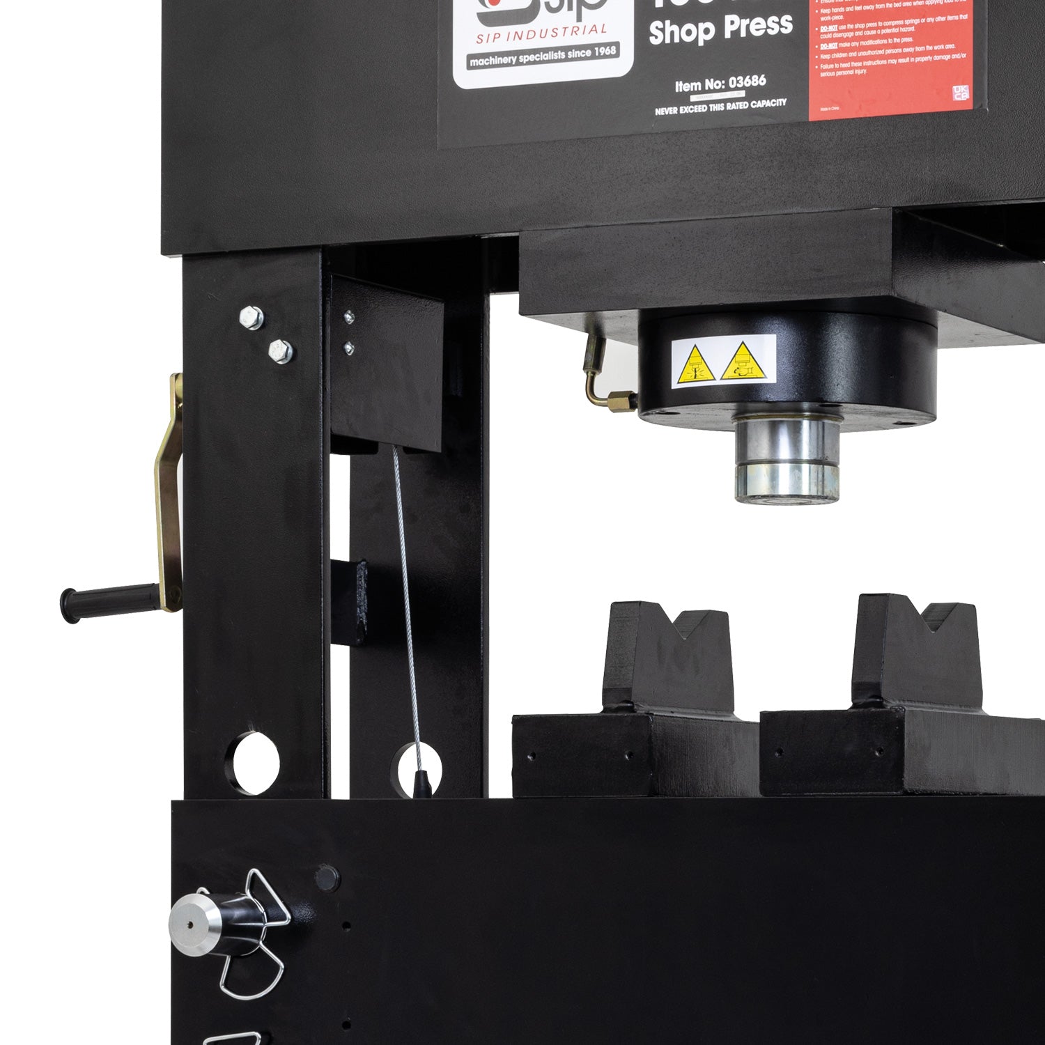 SIP 03686 100 Ton Shop Floor Press