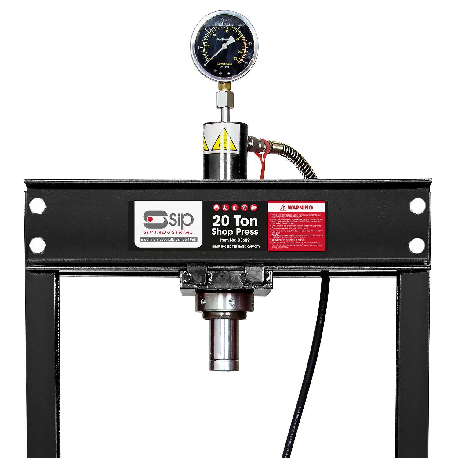 SIP 03689 20 Ton Shop Press