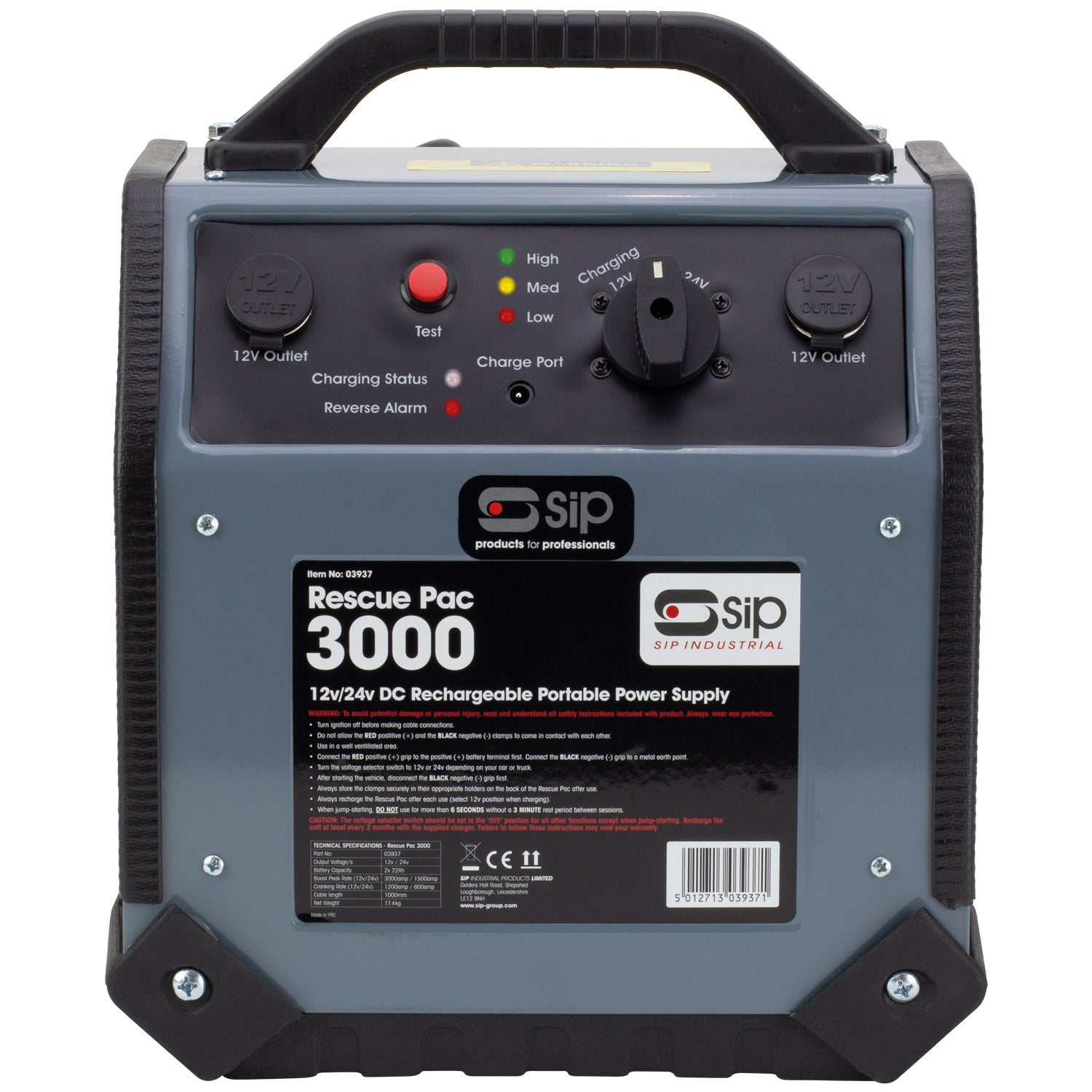 SIP 03937 Trade Rescue Pac 3000 (12V/24V)