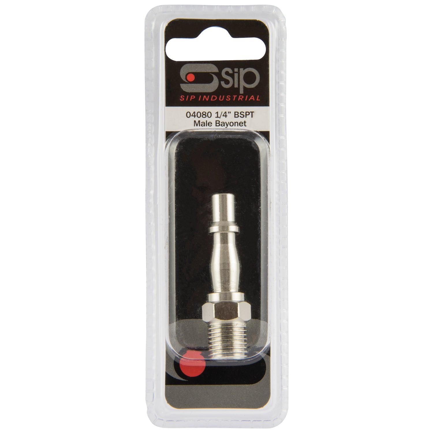 SIP 04080 - 1/4" BSPT Slimline Male Bayonet