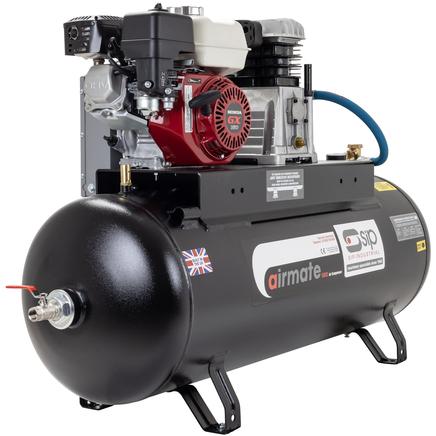 SIP 04450 Airmate Industrial Super ISHP5.5/150 Compressor