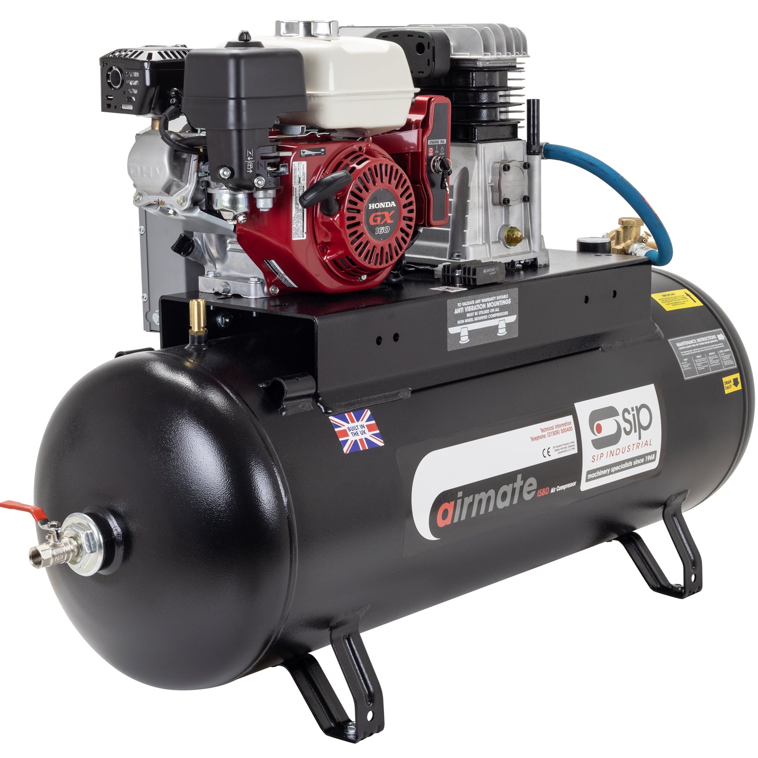 SIP 04451 Airmate Industrial Super ISHP5.5/150 Compressor E/S