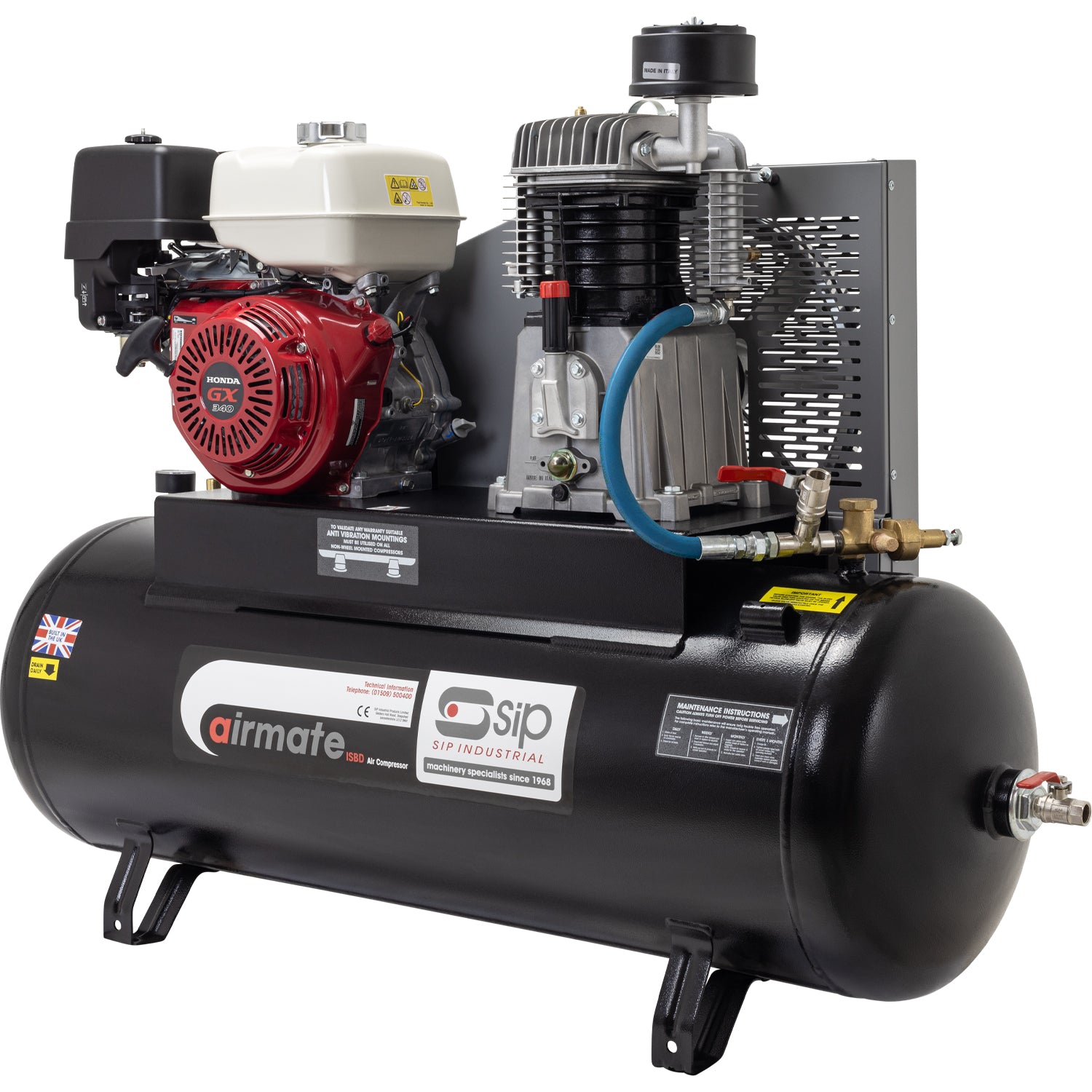SIP 04461 Airmate Industrial Super ISHP11/200 Compressor