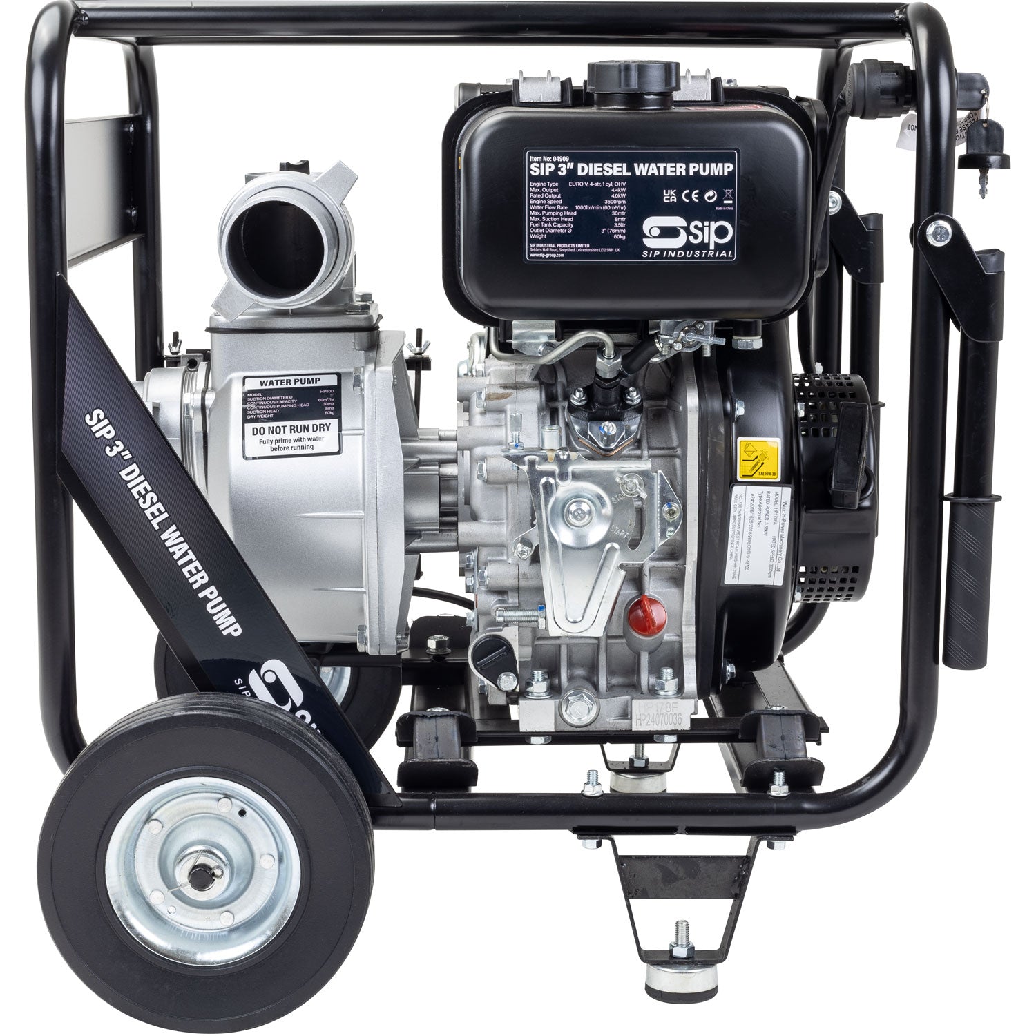 SIP 04909 3" Diesel Water Pump
