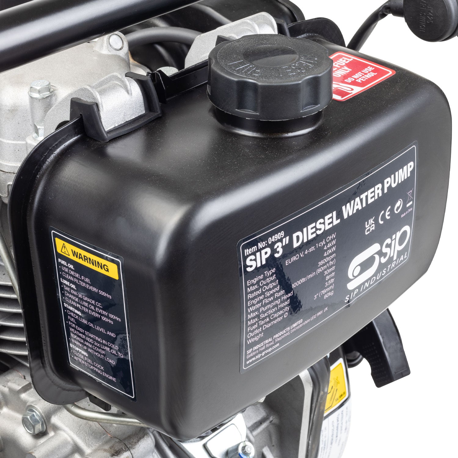 SIP 04909 3" Diesel Water Pump