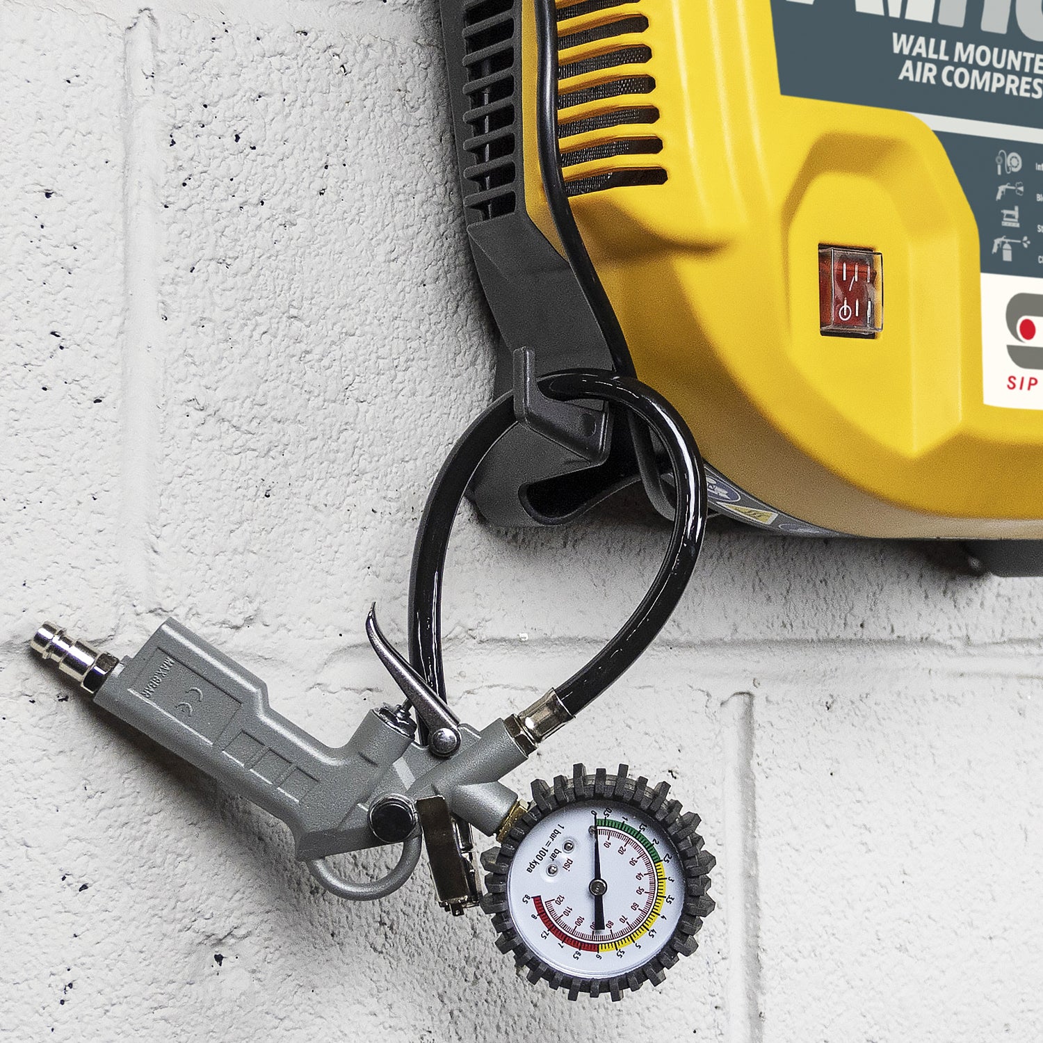 SIP 05323 AirHub Wall-Mounted Direct Drive Compressor