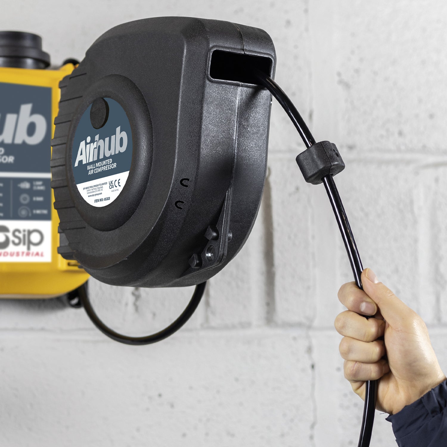 SIP 05323 AirHub Wall-Mounted Direct Drive Compressor