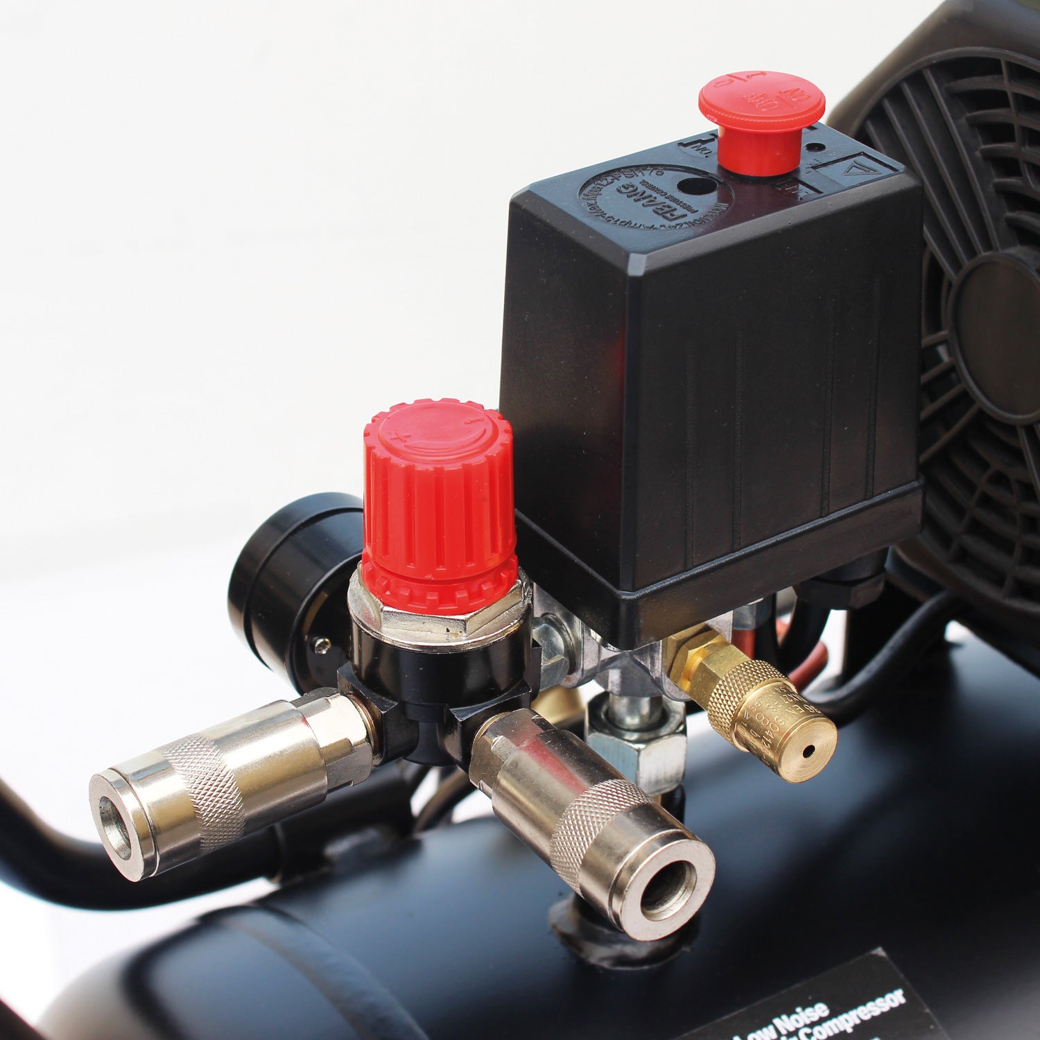 SIP 05479 DD 2hp 50ltr Low Noise Oil-Free Direct Drive Compressor