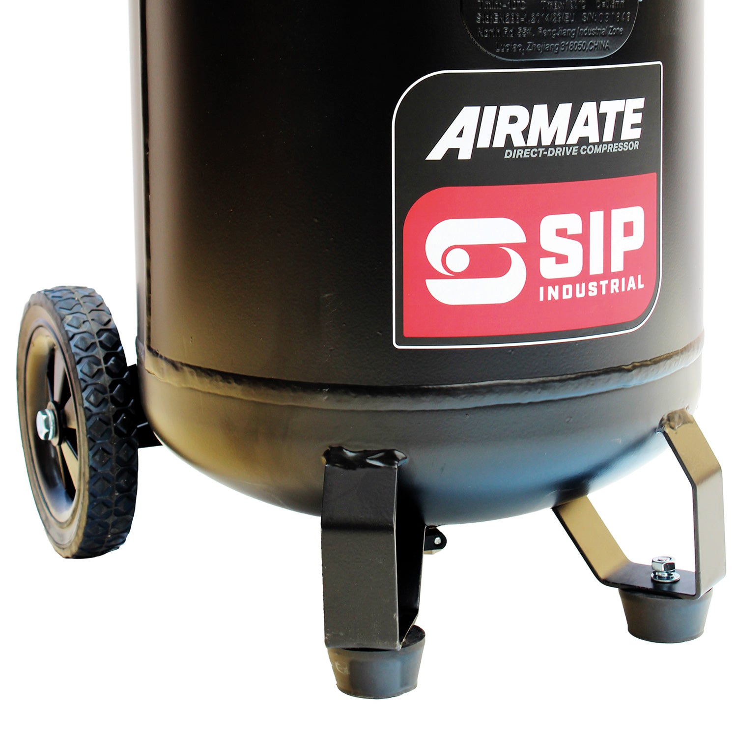SIP 05483 DD 2hp 50ltr Low Noise Oil-Free Vertical Direct Drive Compressor