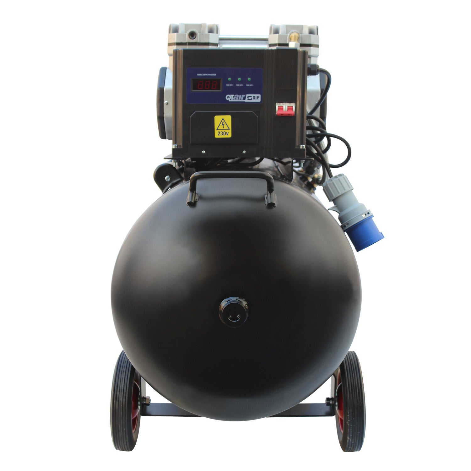 SIP 05498AHR15 QT AIR DD 4.5hp 200ltr Ultra Low Noise Compressor & Hose Reel Package