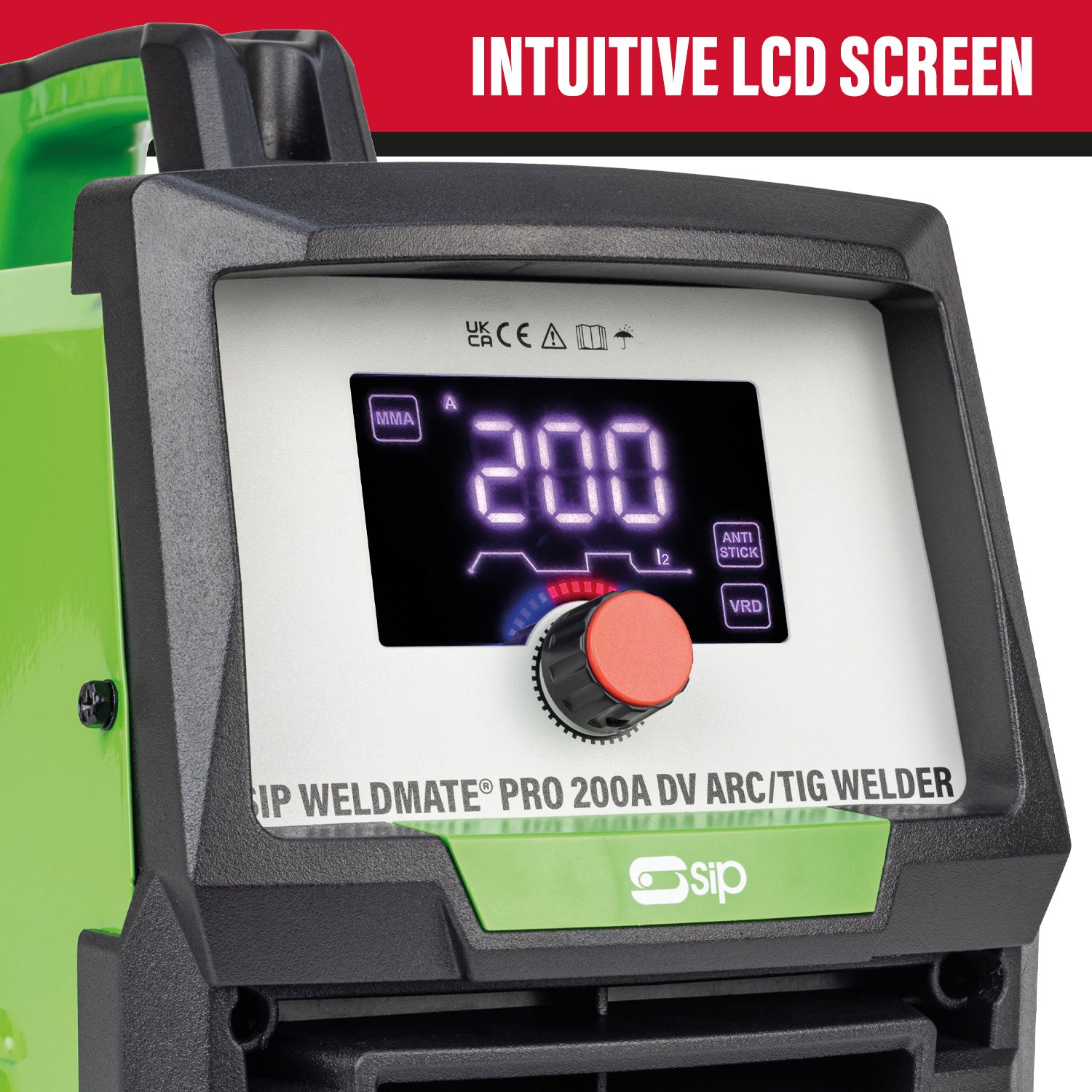 SIP 05691 WELDMATE® PRO 200A DV ARC/TIG Inverter Welder