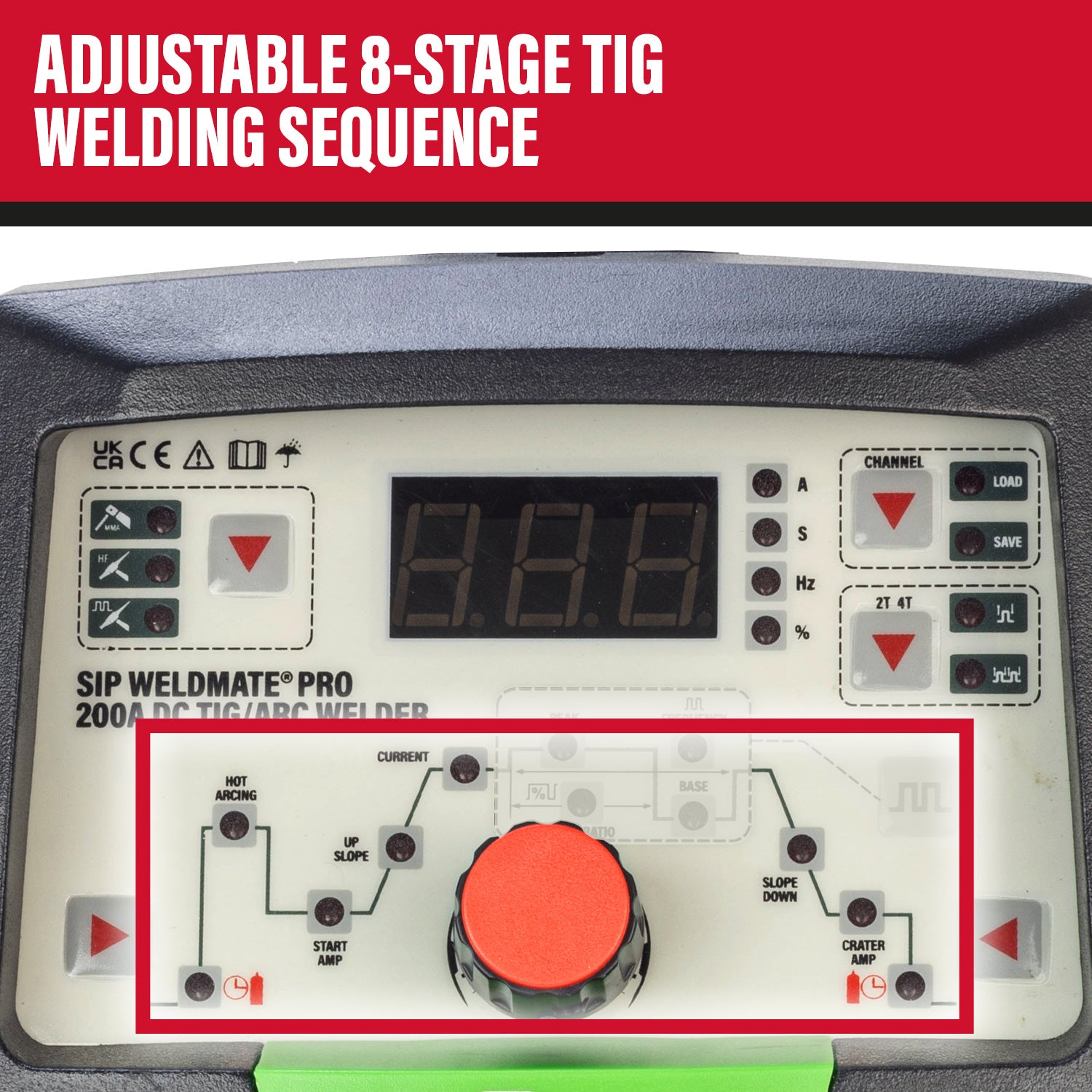 SIP 05695 WELDMATE® PRO 200A DC TIG/ARC Inverter Welder