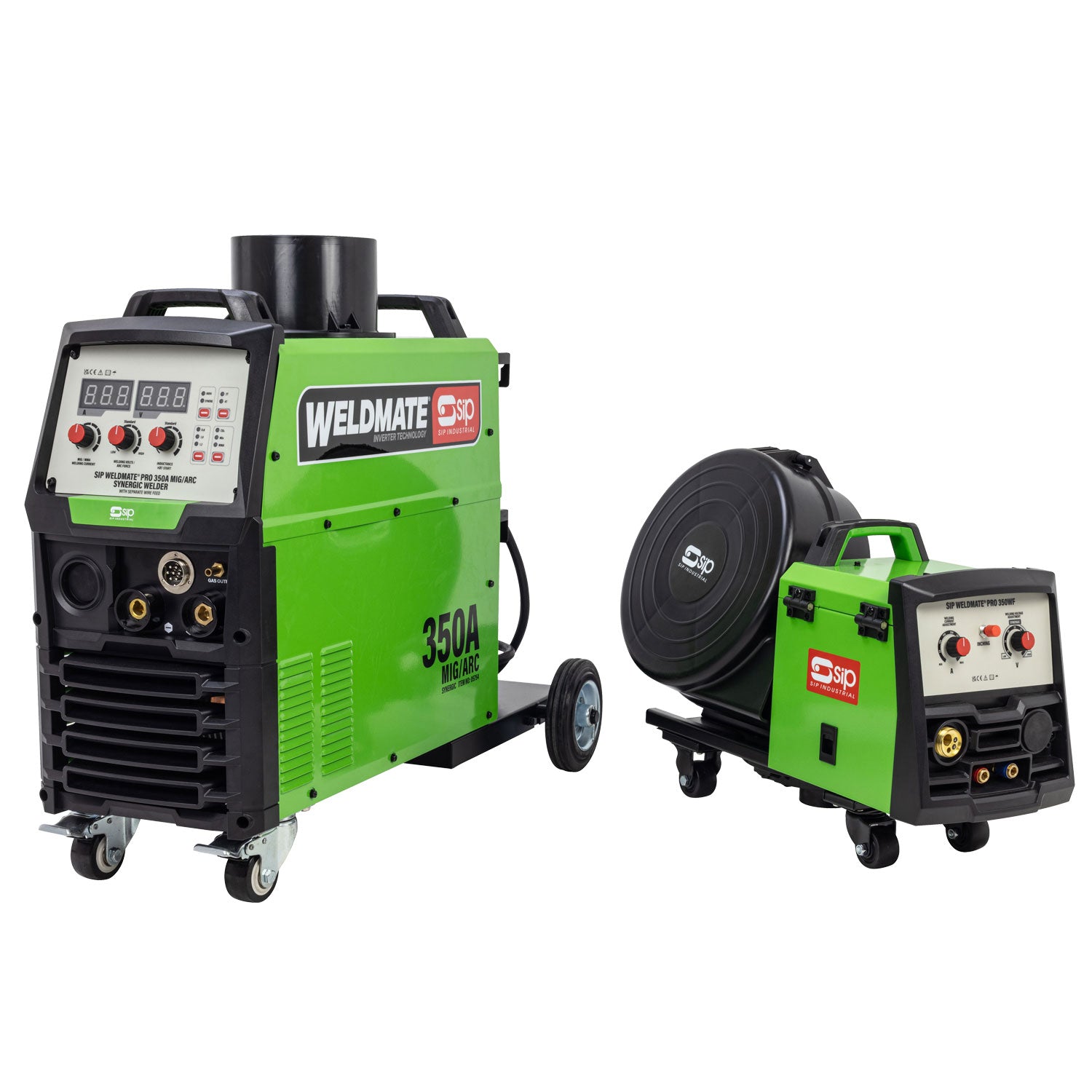SIP 05754 WELDMATE® PRO 350A MIG/ARC Synergic Welder with Separate Wire Feed