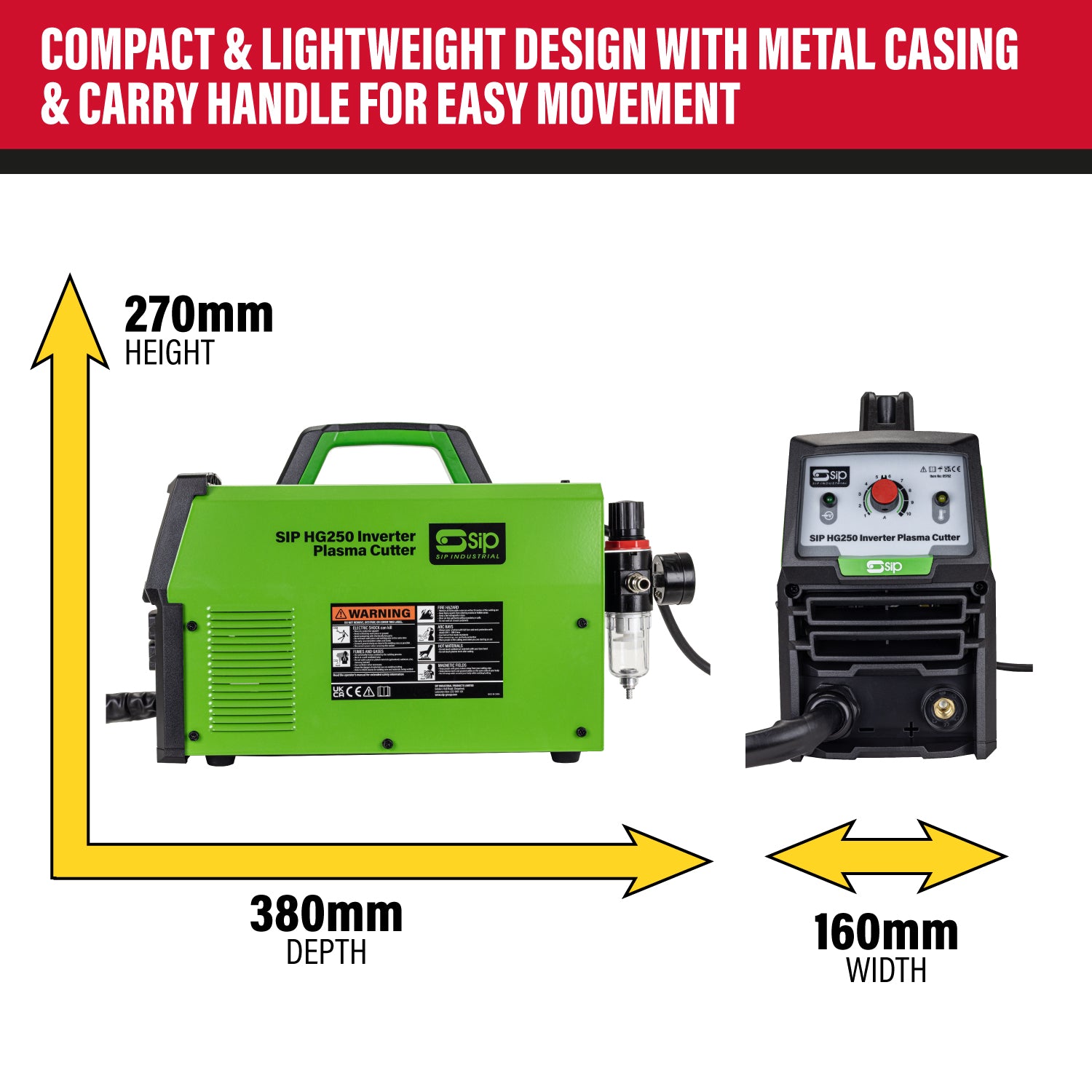 SIP 05782 HG250 Inverter Plasma Cutter