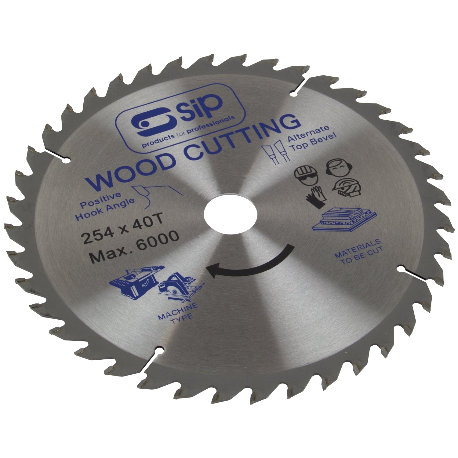SIP 06128 10" 254 x 30mm TCT30 Circular Blade