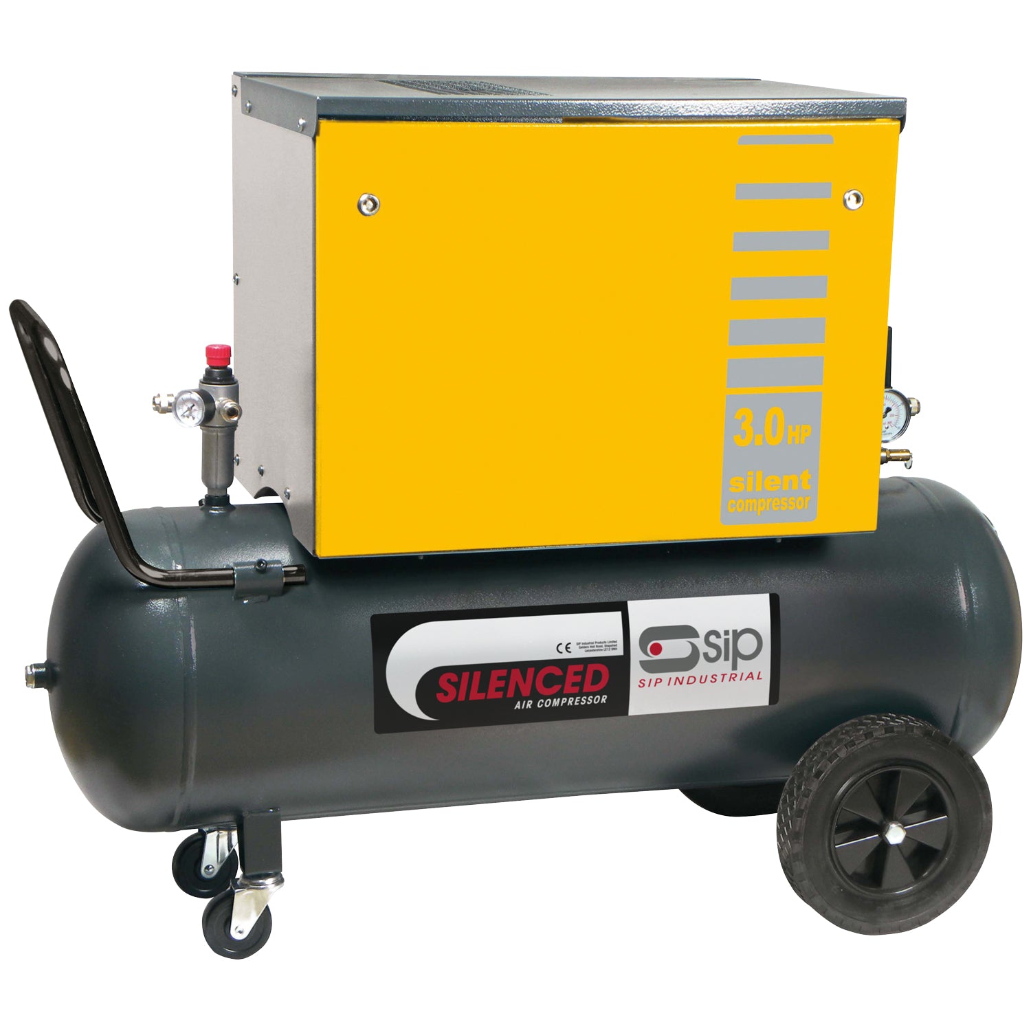 SIP 06219 Airmate B3800/3M/100 Silenced Piston Compressor