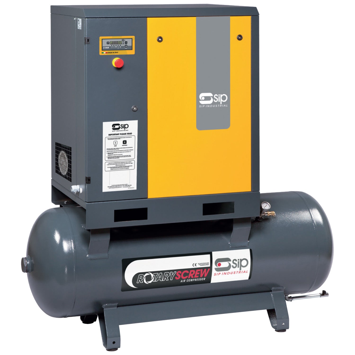 SIP 06369A SIP RS15-08-500BD 500ltr Rotary Screw Compressor
