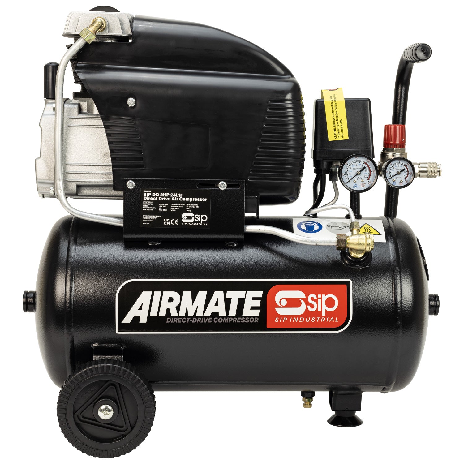 SIP 06457 RC2/24 Ferrua UK Oil Lubricated Air Compressor