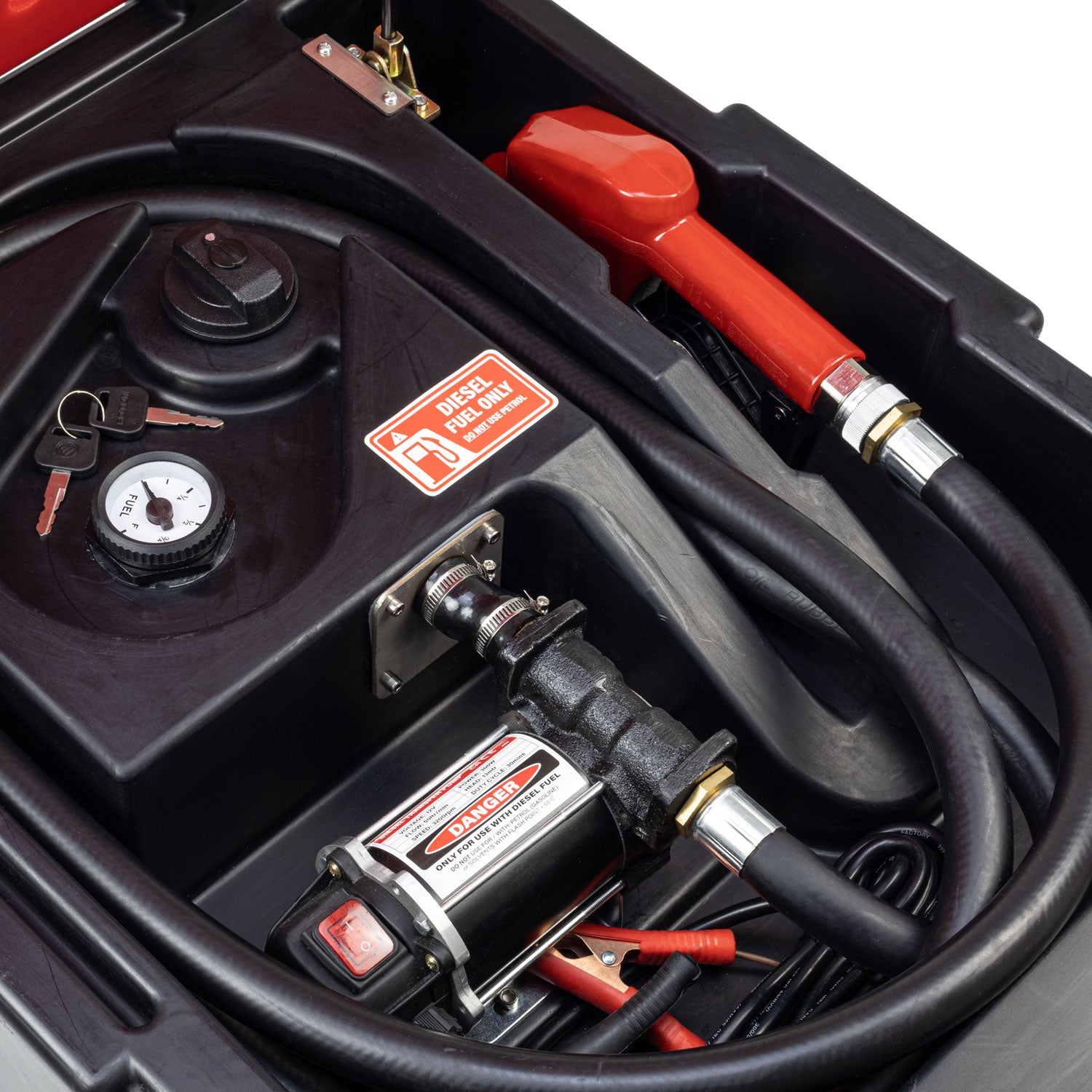 SIP 06950 200ltr Portable Diesel Tank with High-Flow 12v Transfer Pump