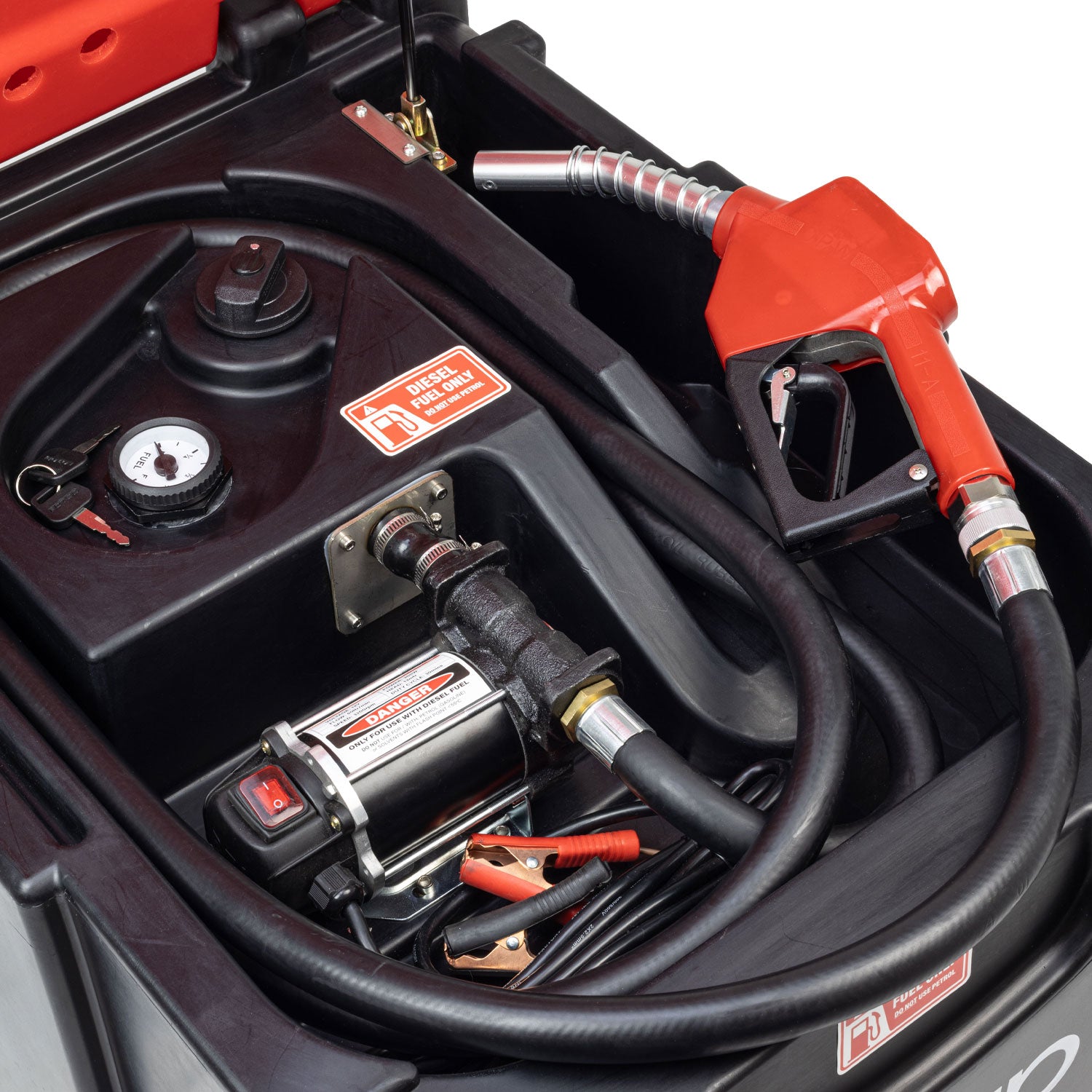 SIP 06950 200ltr Portable Diesel Tank with High-Flow 12v Transfer Pump