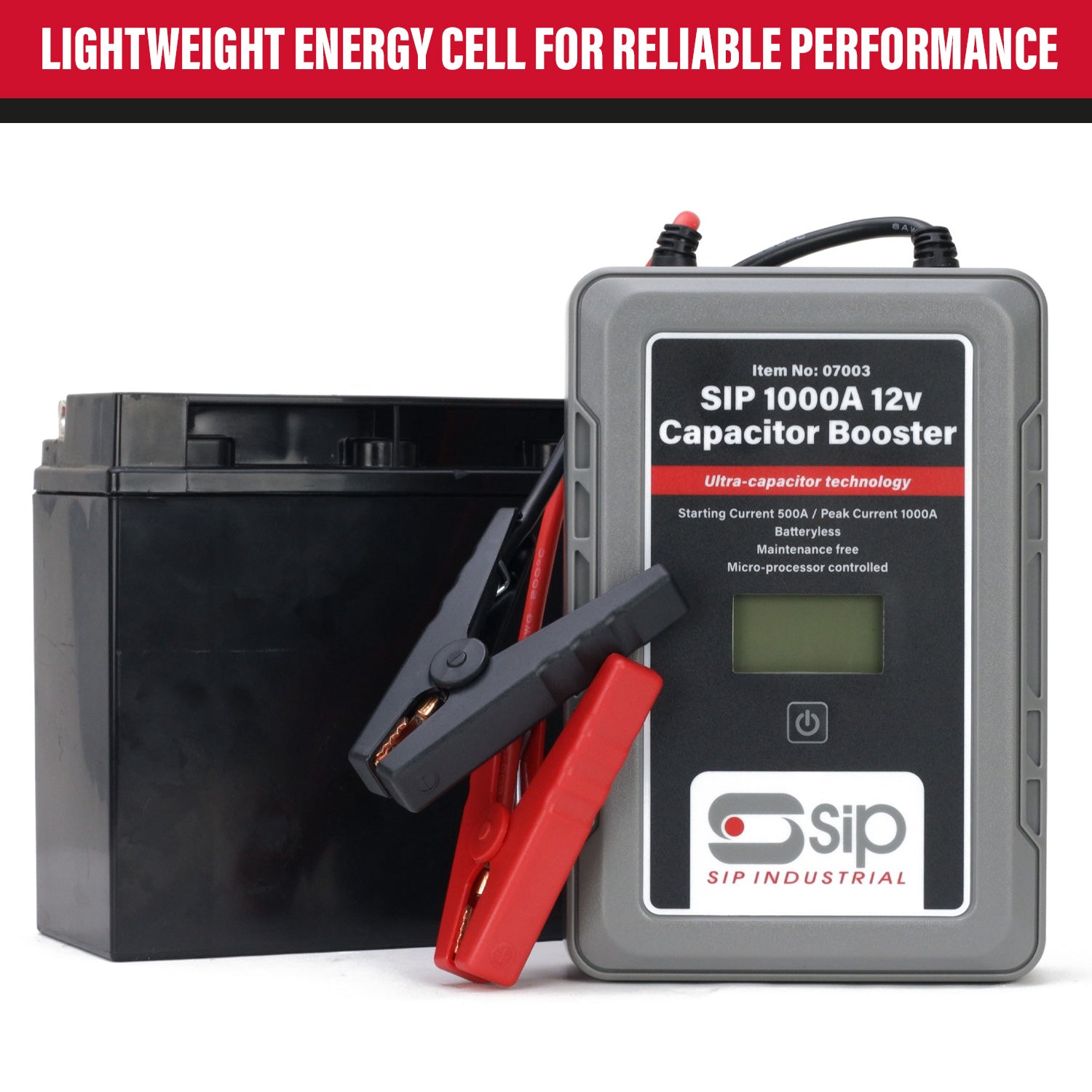 SIP 07003 1000A 12v Hand-Held Capacitor Booster