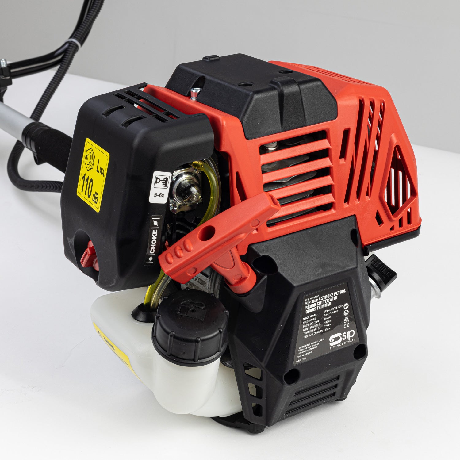 SIP 08230 31cc 4-Stroke Petrol Brush Cutter with Grass Trimmer