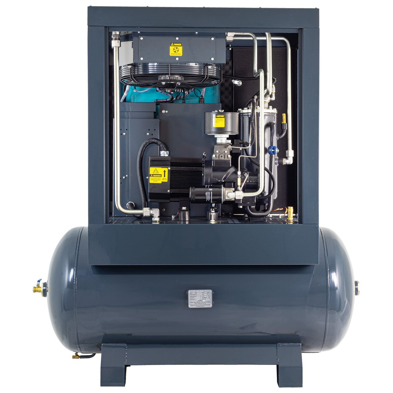 SIP 08265 VSDD 11kW 10bar 500ltr 400v Rotary Screw Compressor