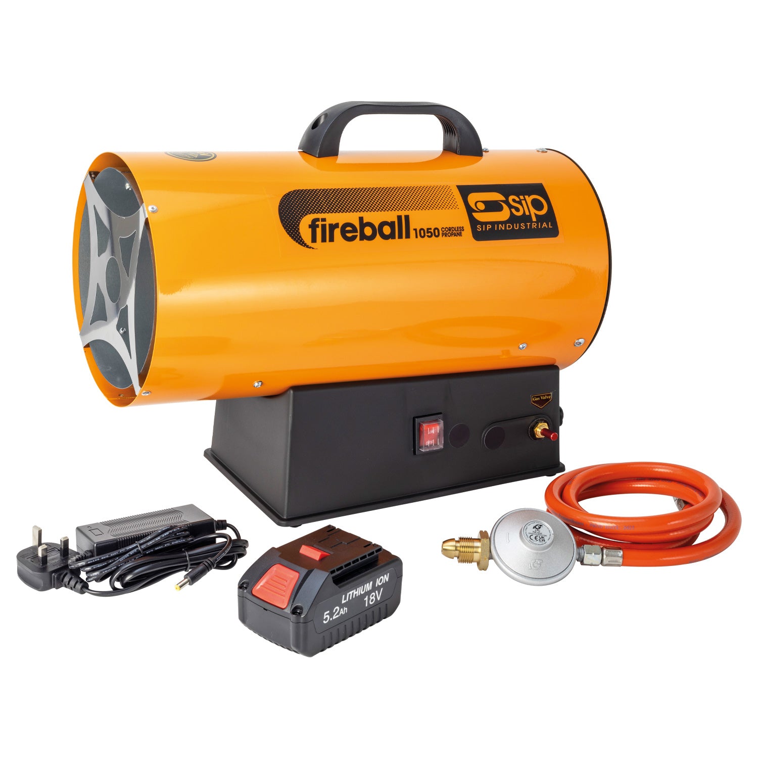 SIP 09279 Fireball 1050 Cordless Propane Heater