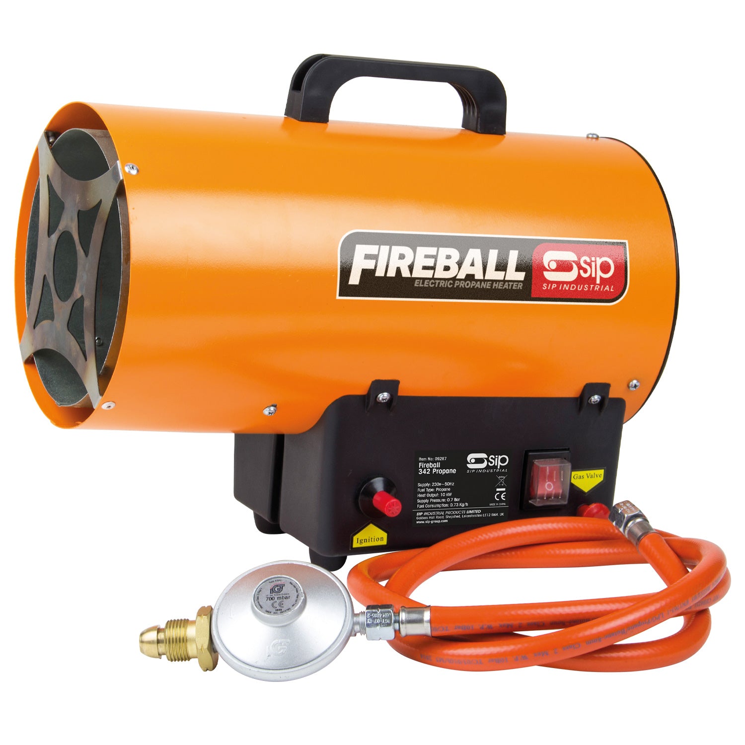 SIP 09287 Fireball 342 Propane Gas Space Heater