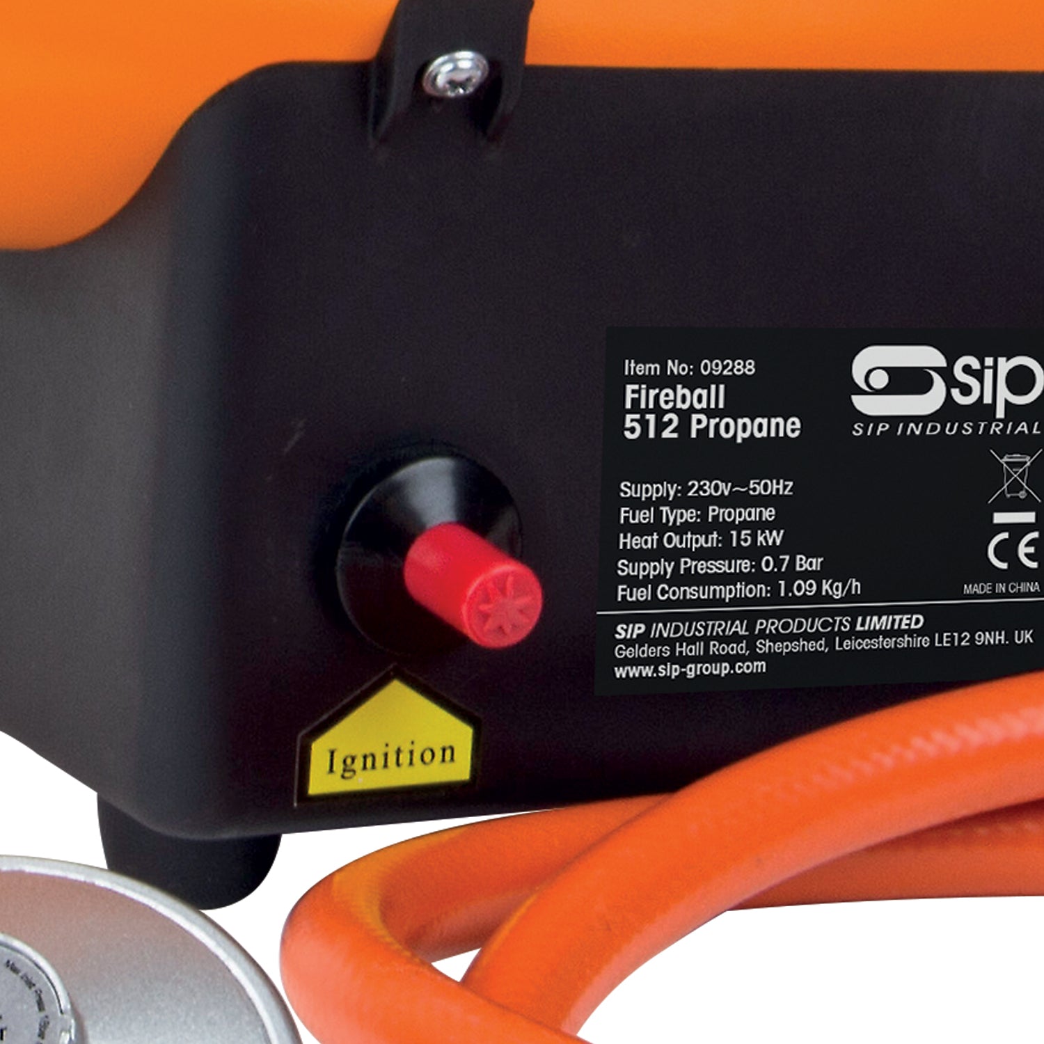 SIP 09288 Fireball 512 Propane Gas Heater