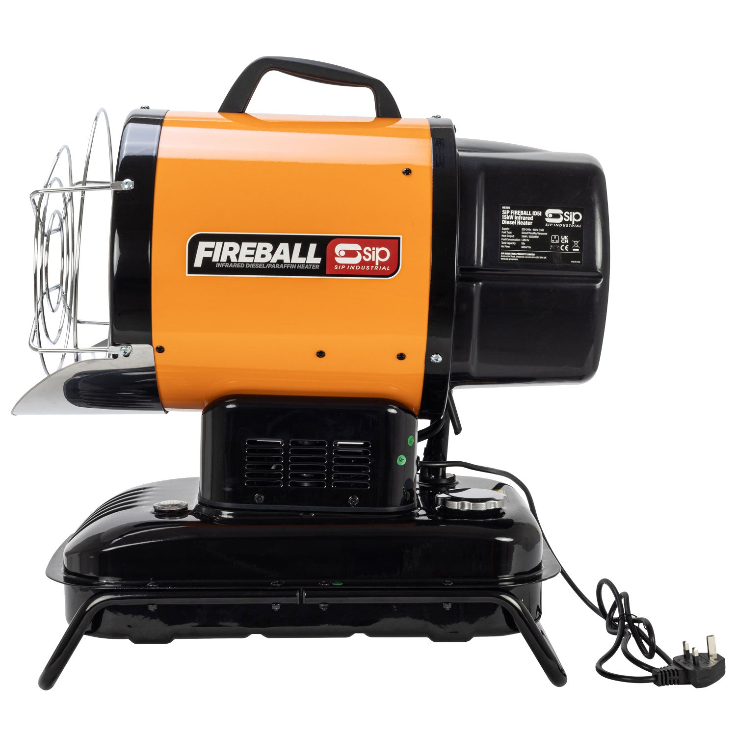SIP 09305 Fireball ID51 15kW Infrared Diesel Heater