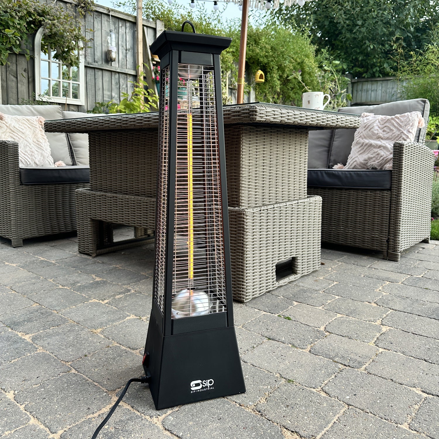 SIP 09588 Universal Freestanding Pyramid Heater