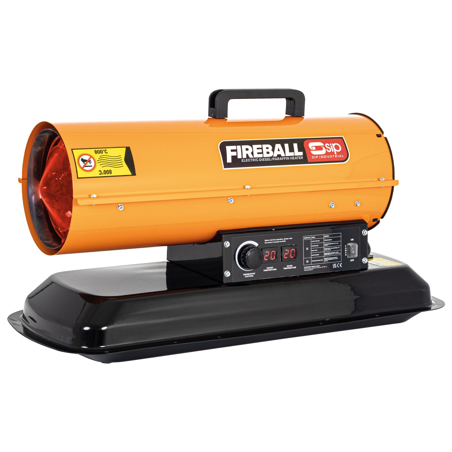 SIP 09590 Fireball XD50F Diesel/Paraffin Space Heater