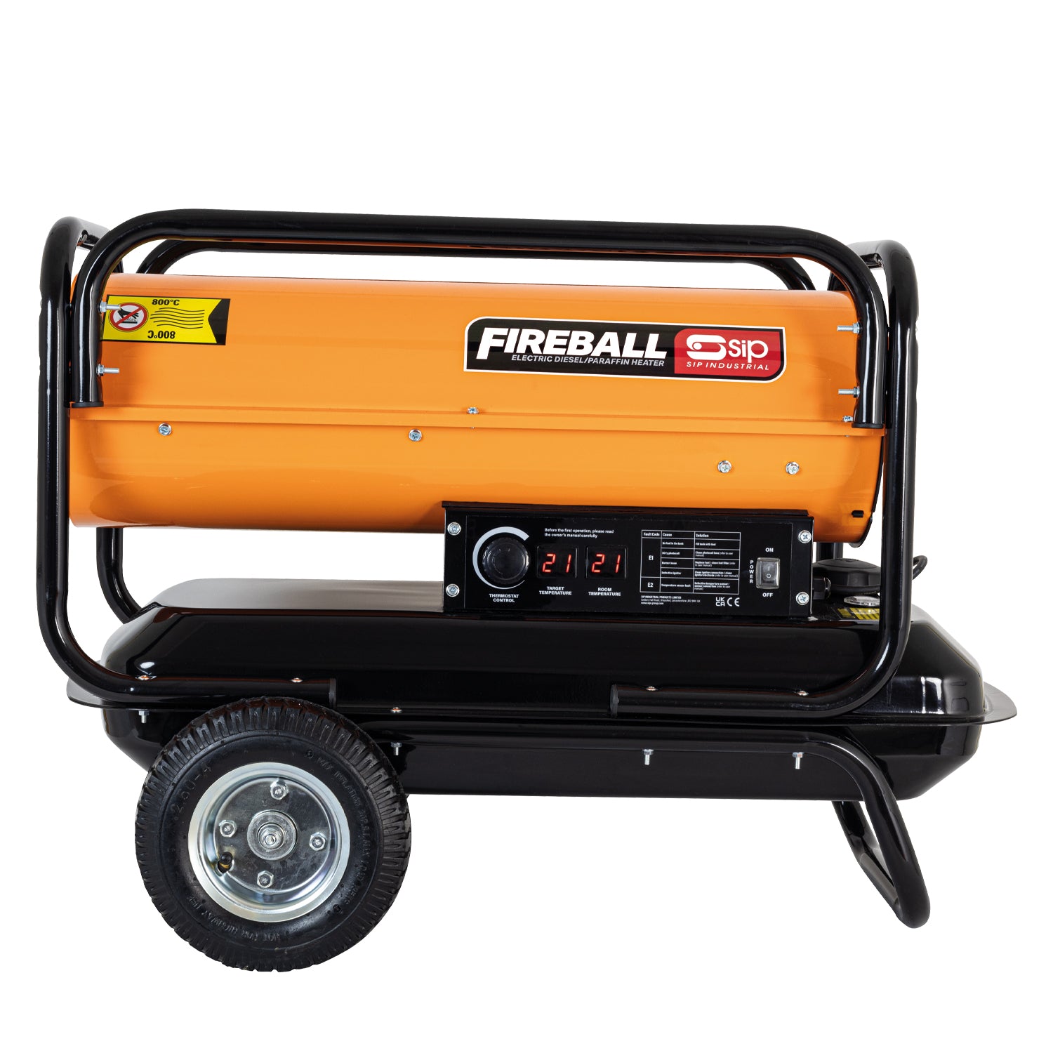 SIP 09592 Fireball XD75 Diesel/Paraffin Space Heater