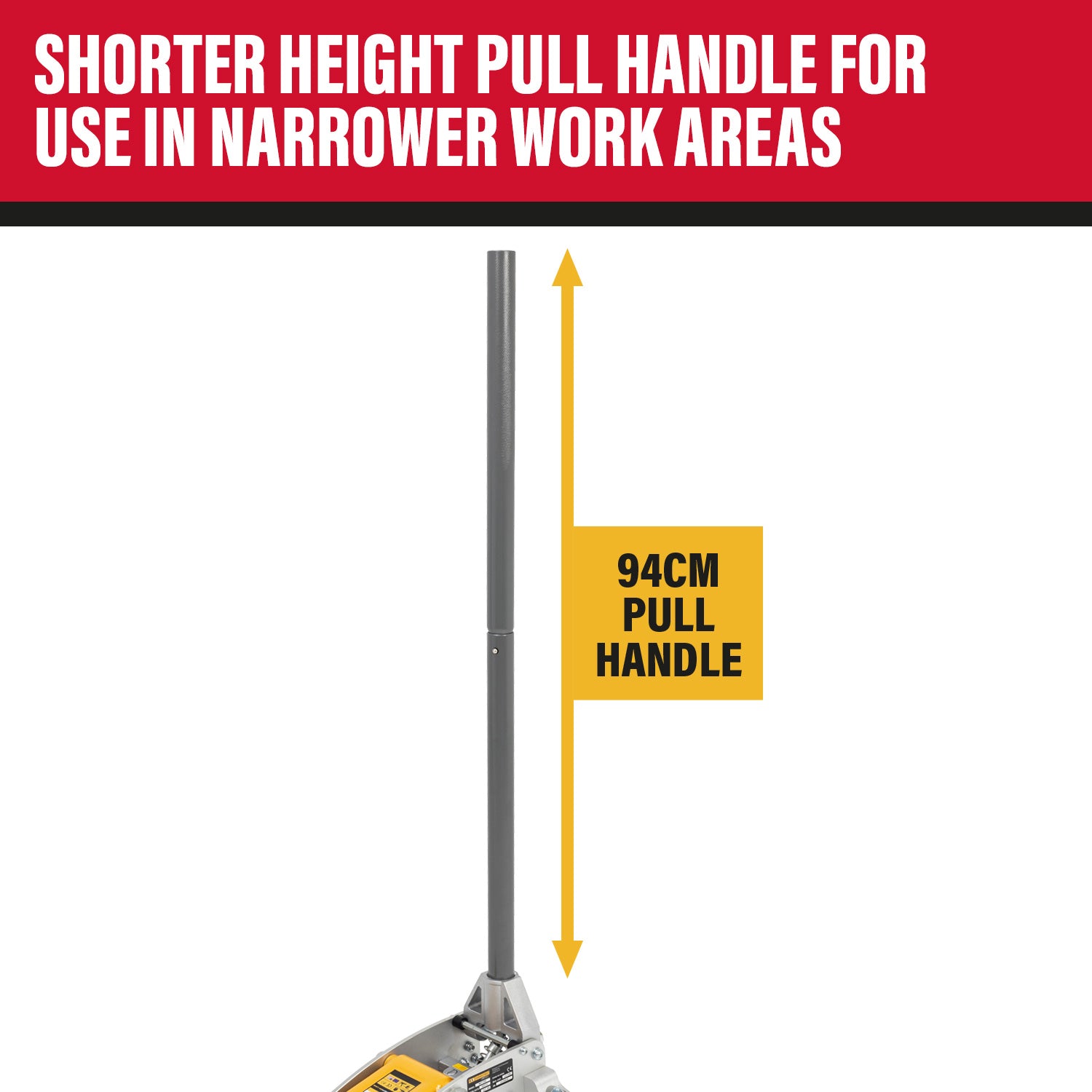 SIP 09708 WINNTEC® 1.5 Ton Aluminium Trolley Jack